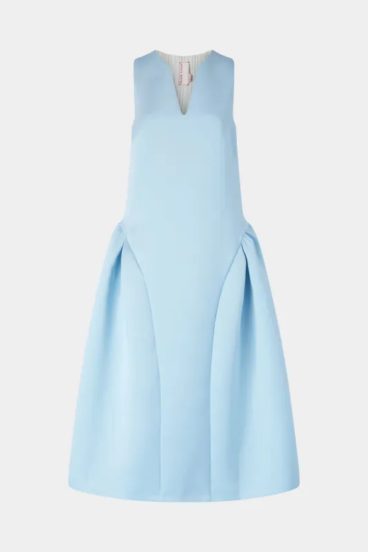 Flared Dress with Side Ruffles made by Antonio Marras