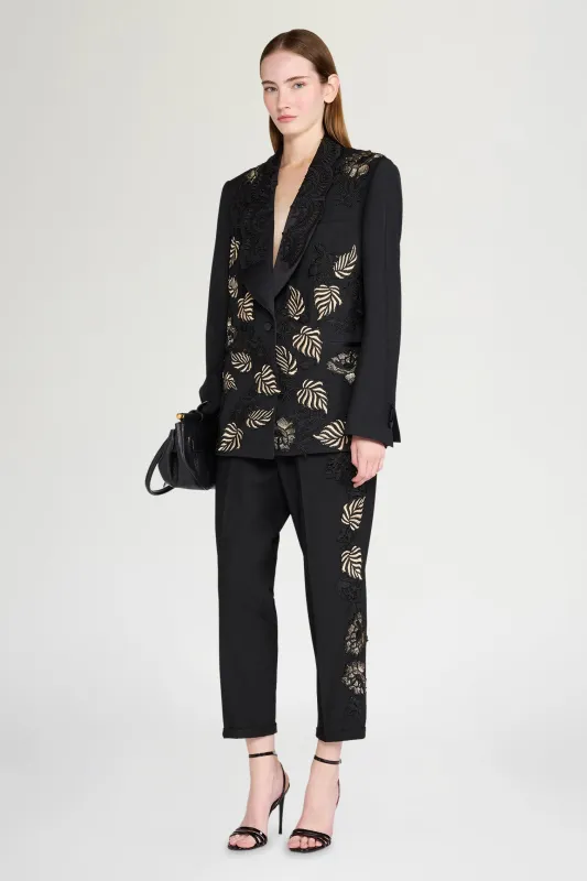 Smoking Blazer with Ramage Embroidery sold by Antonio Marras