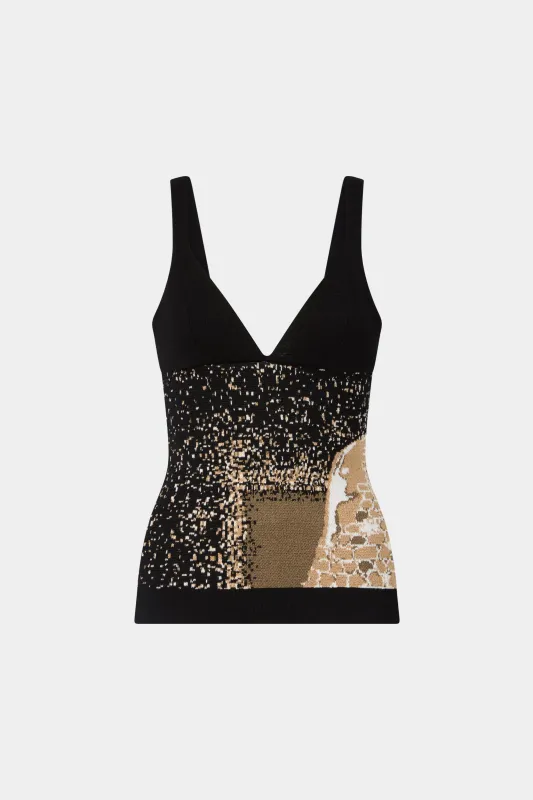 Knit Tank Top made by Antonio Marras