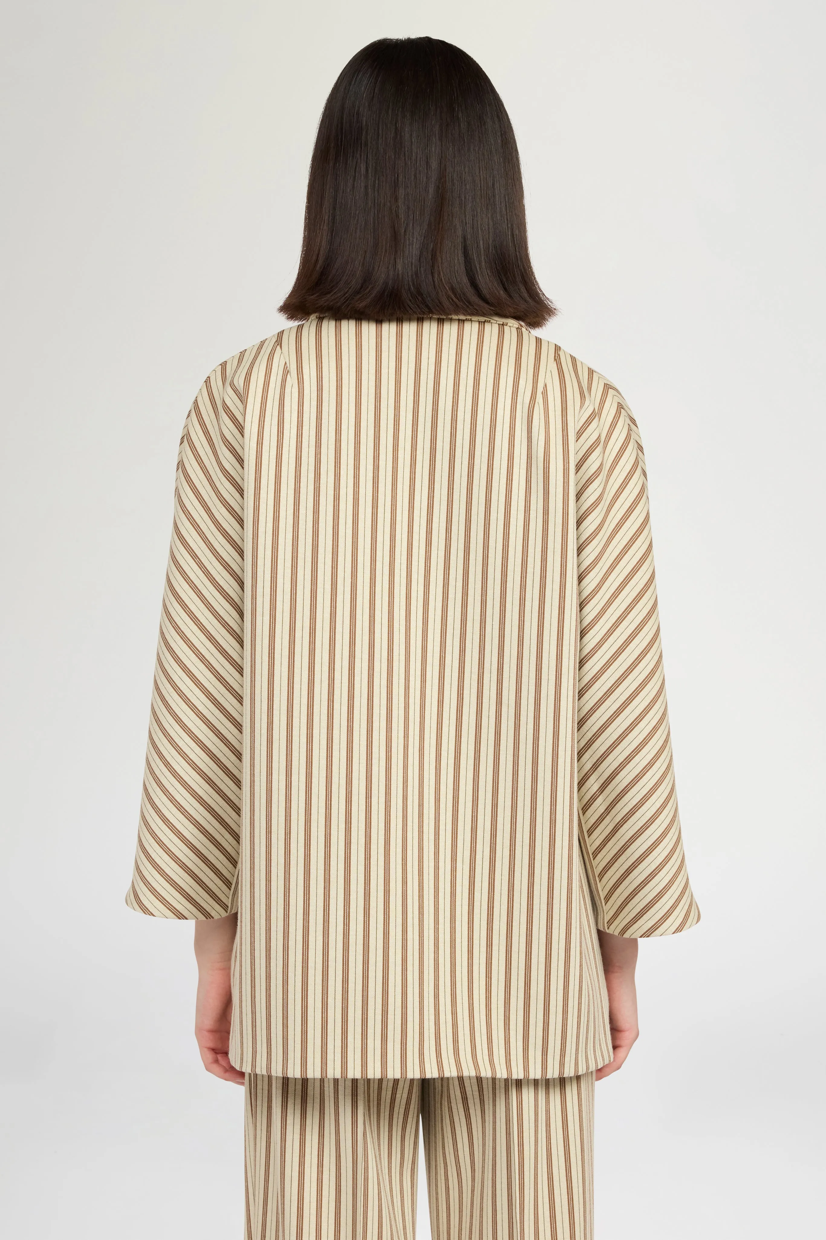 Single-Breasted Jersey Jacket with Stripes sold by Antonio Marras product image thumbnail 3