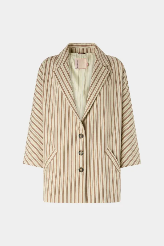 Single-Breasted Jersey Jacket with Stripes sold by Antonio Marras