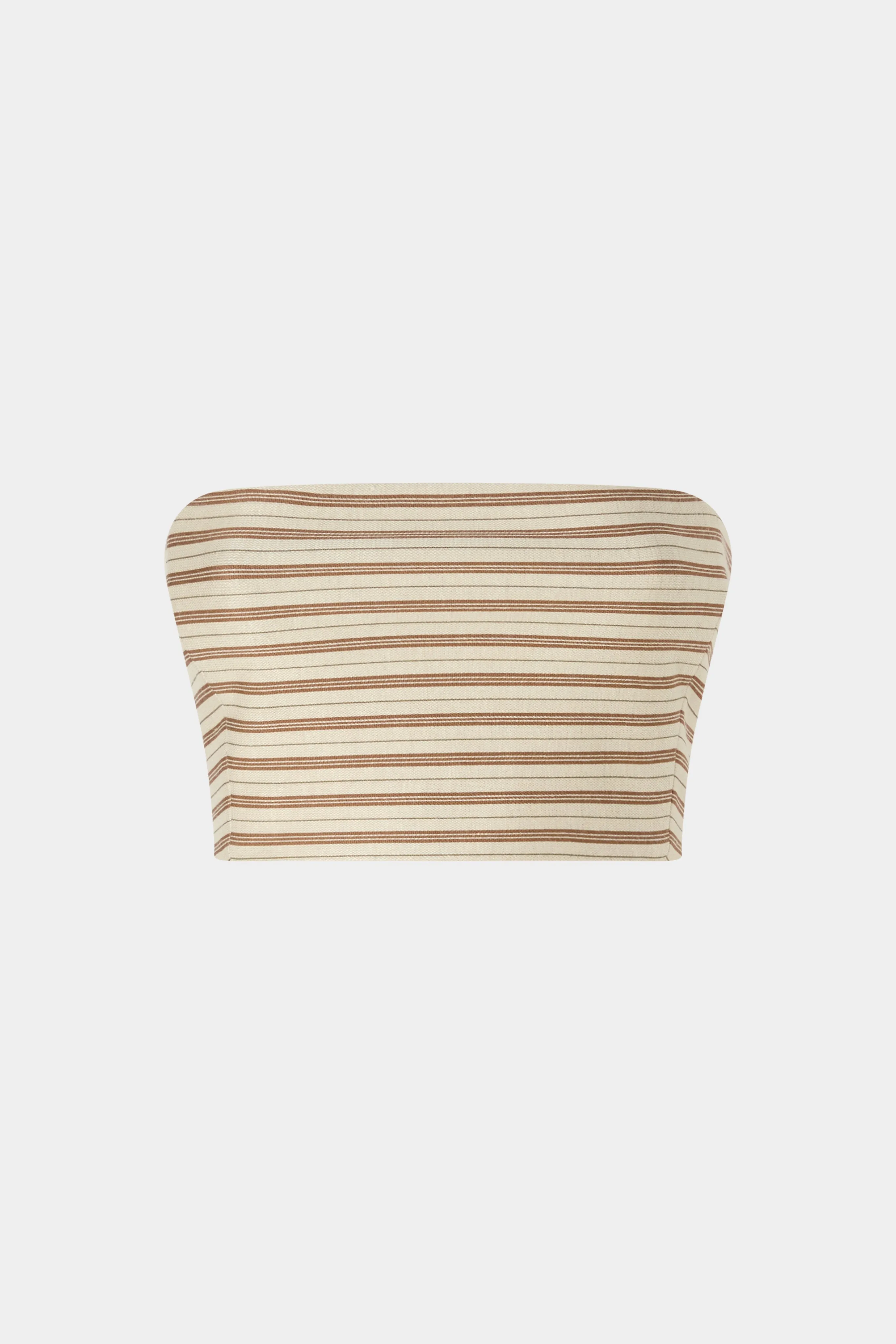 Striped Jersey Bandeau Top sold by Antonio Marras