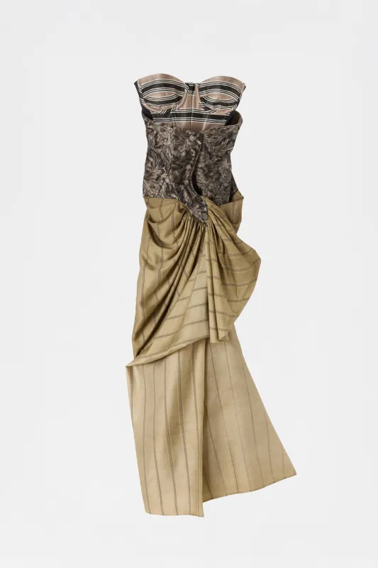Deconstructed Bustier Dress made by Antonio Marras
