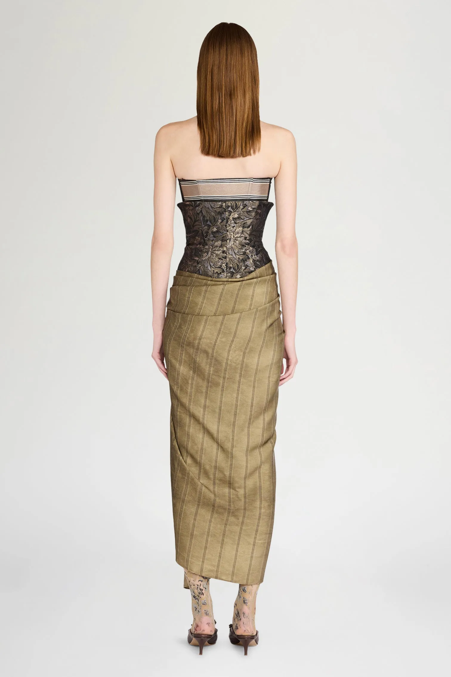 Deconstructed Bustier Dress sold by Antonio Marras product image thumbnail 3