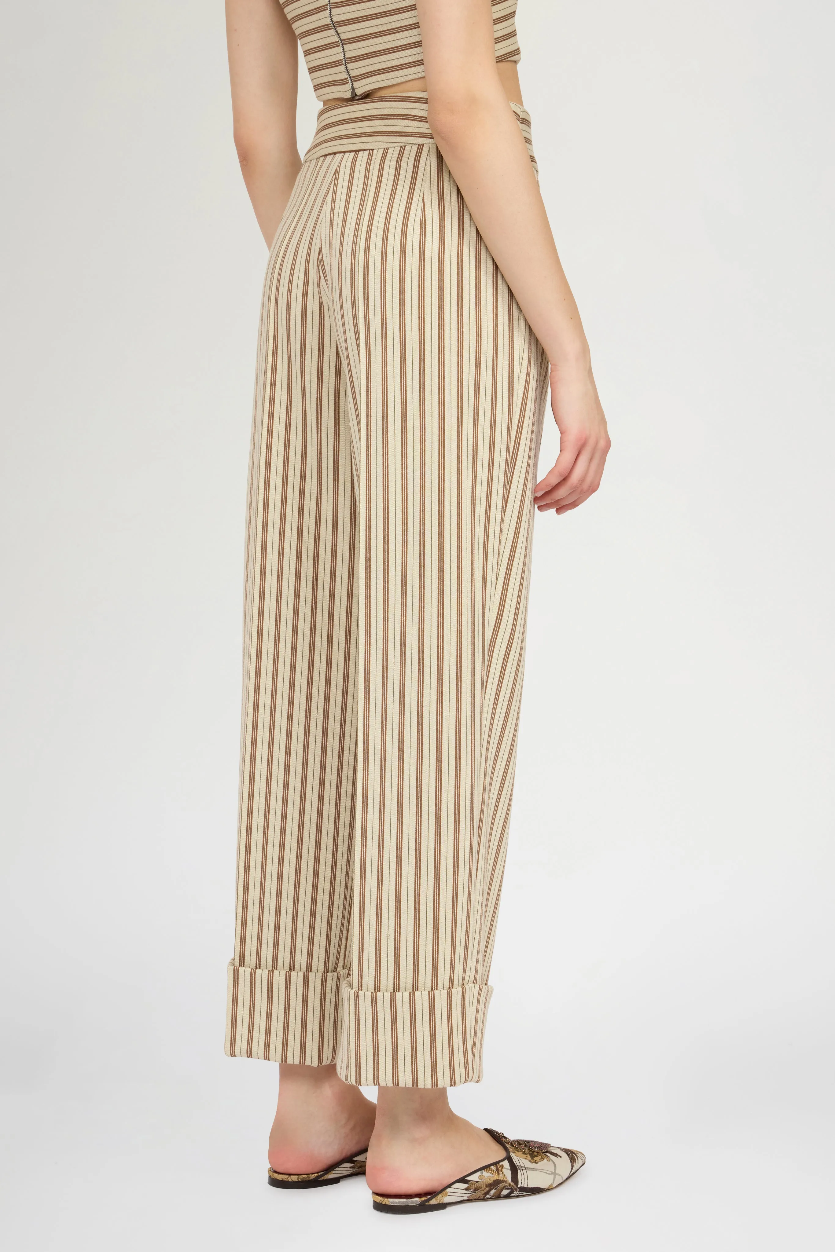 Striped Straight-Leg Pants sold by Antonio Marras product image thumbnail 3