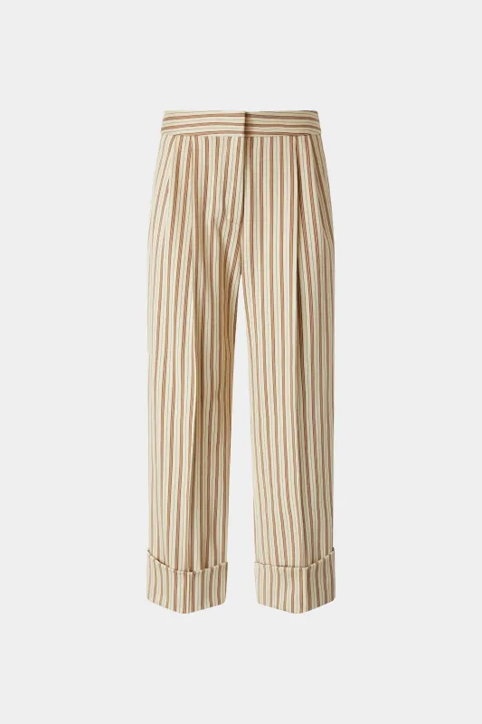 Striped Straight-Leg Pants made by Antonio Marras