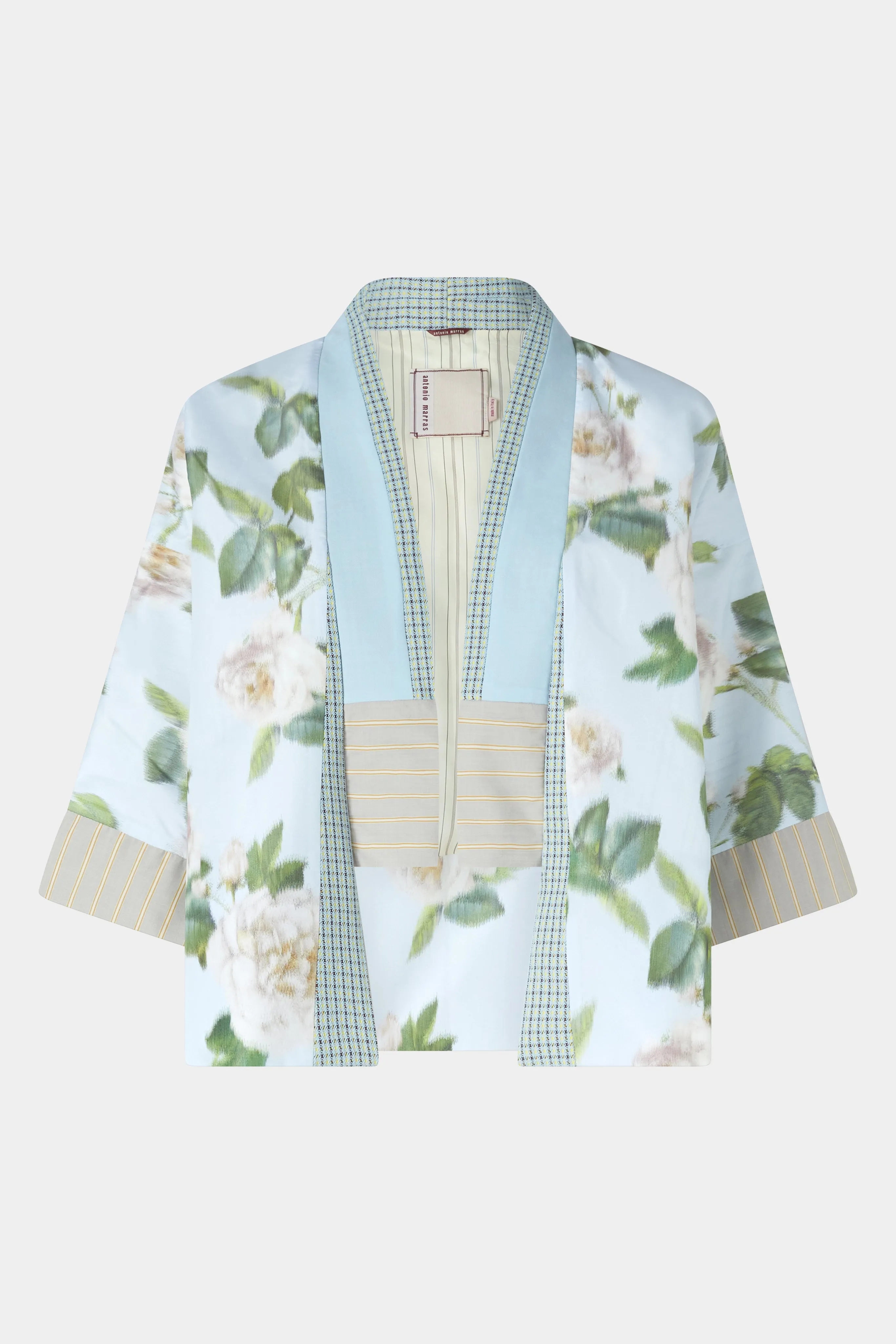 Short Kimono with Floral Print sold by Antonio Marras