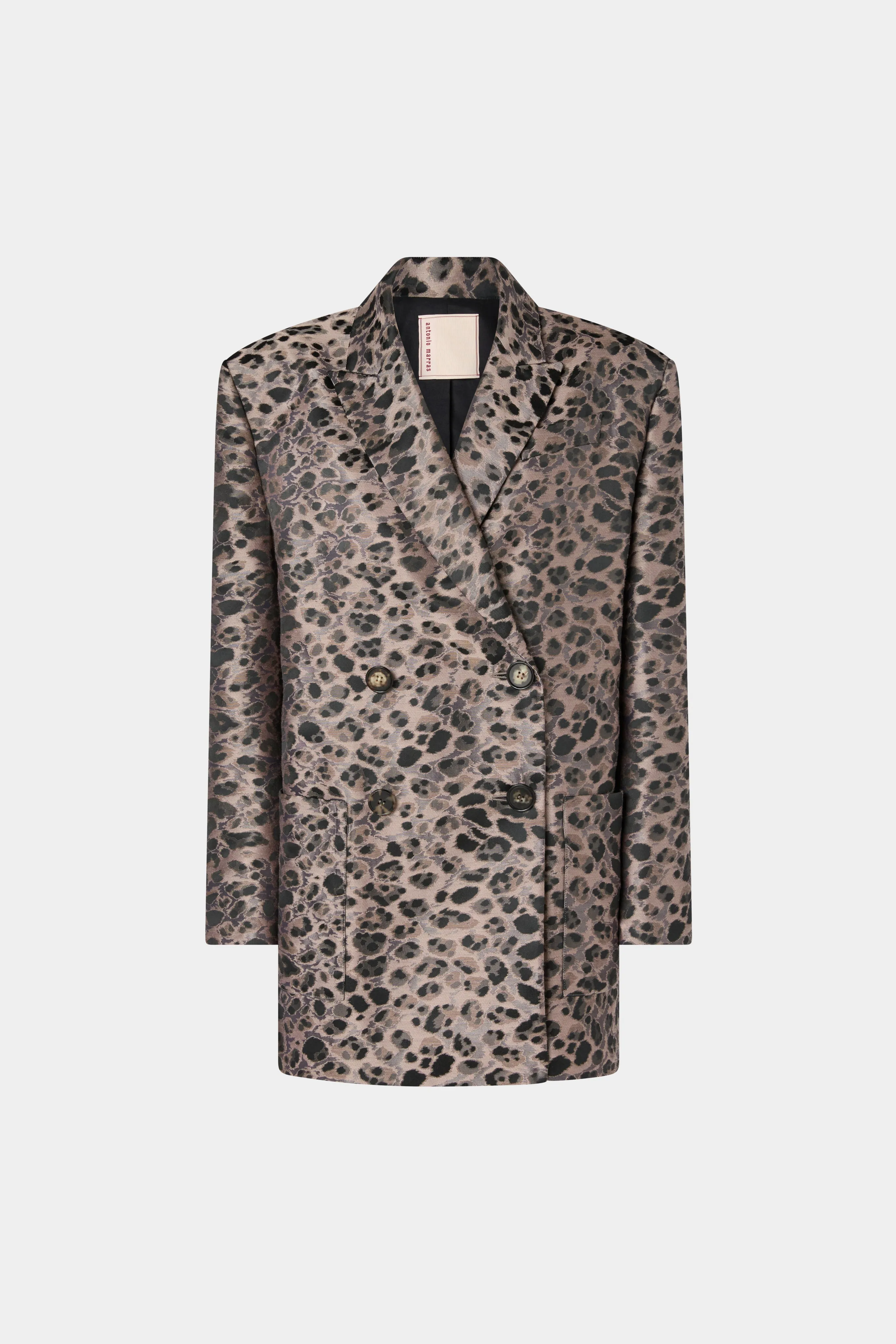 Double-Breasted Jacket Animalier Print sold by Antonio Marras