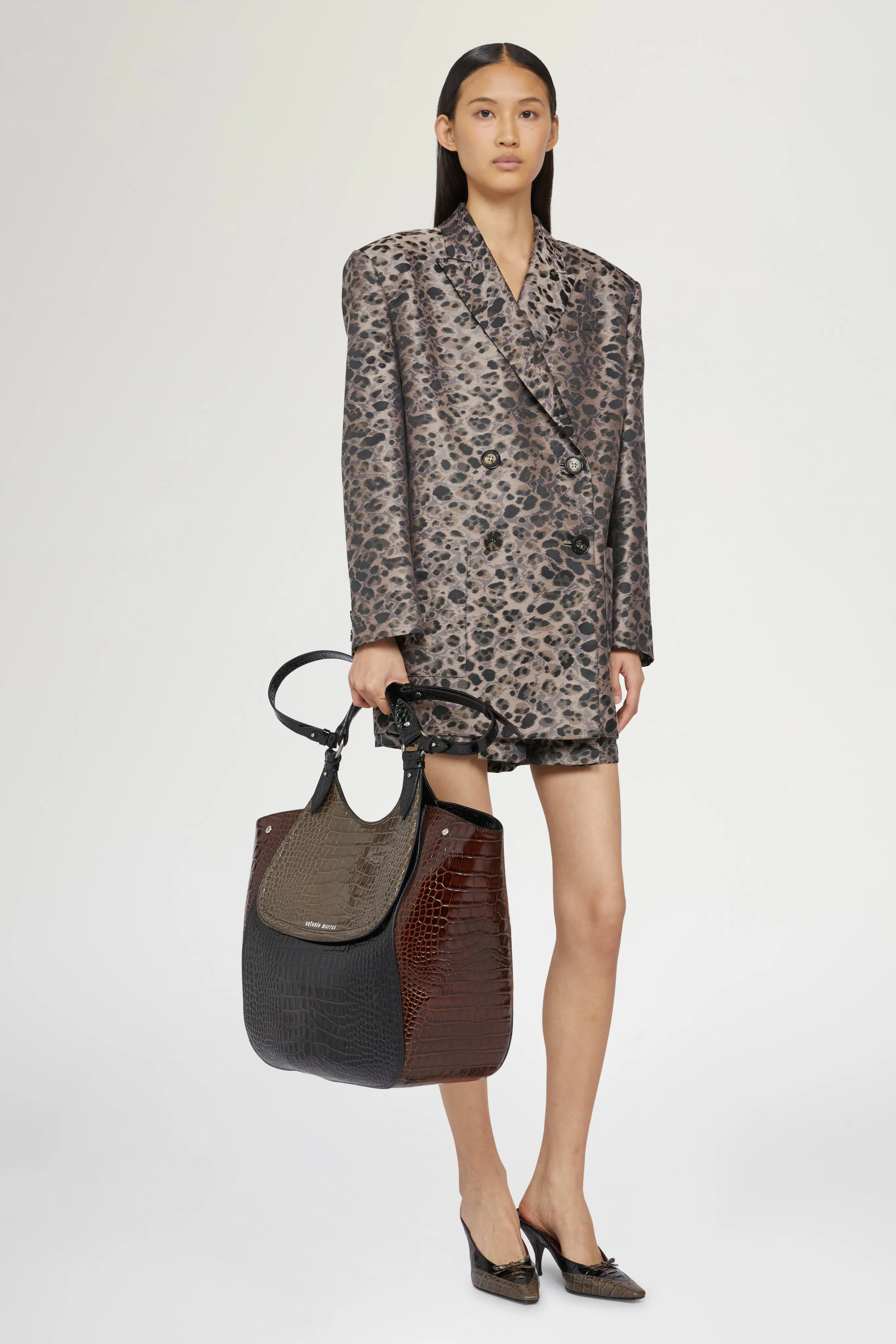 Double-Breasted Jacket Animalier Print sold by Antonio Marras product image thumbnail 2