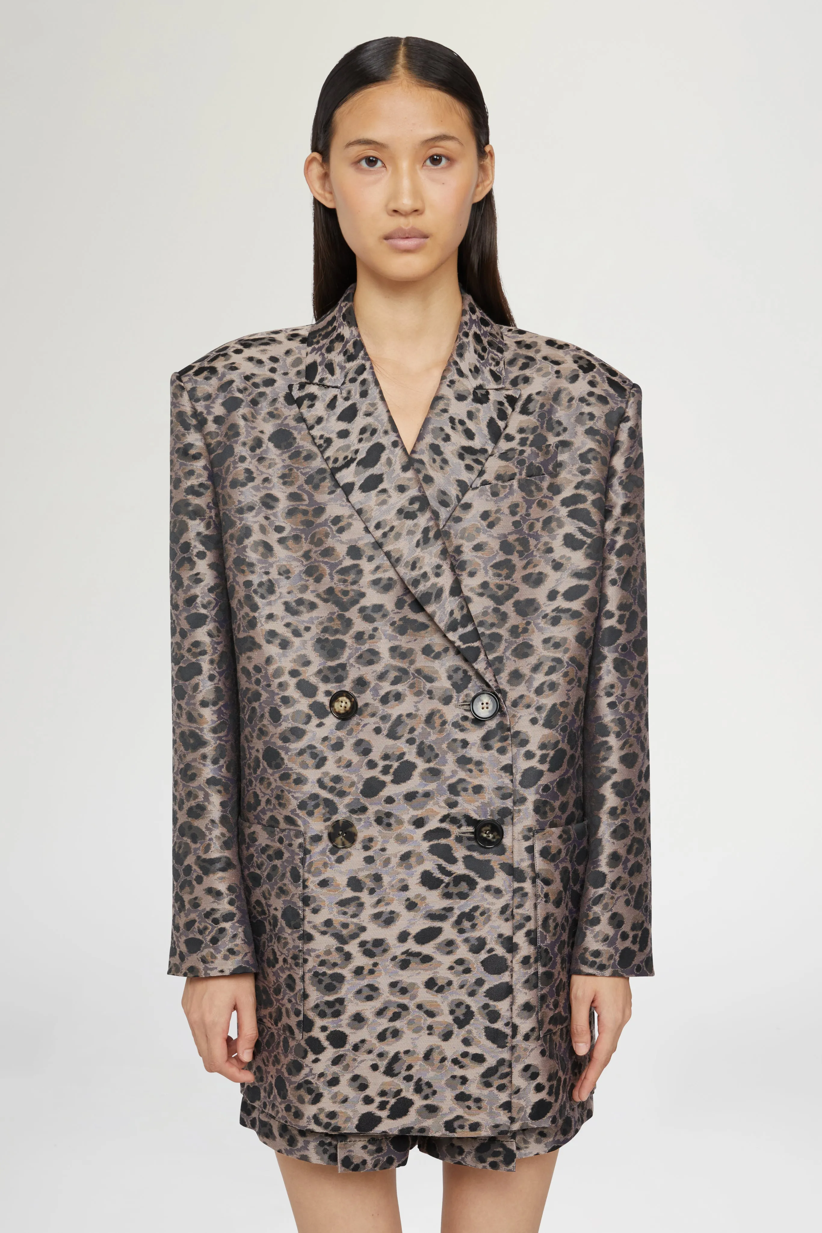 Double-Breasted Jacket Animalier Print sold by Antonio Marras product image thumbnail 3