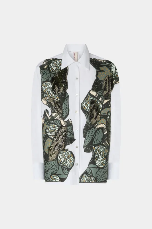 Shirt Tropical Forest made by Antonio Marras