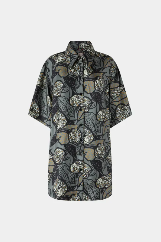 Shirtdress Tropical Forest made by Antonio Marras