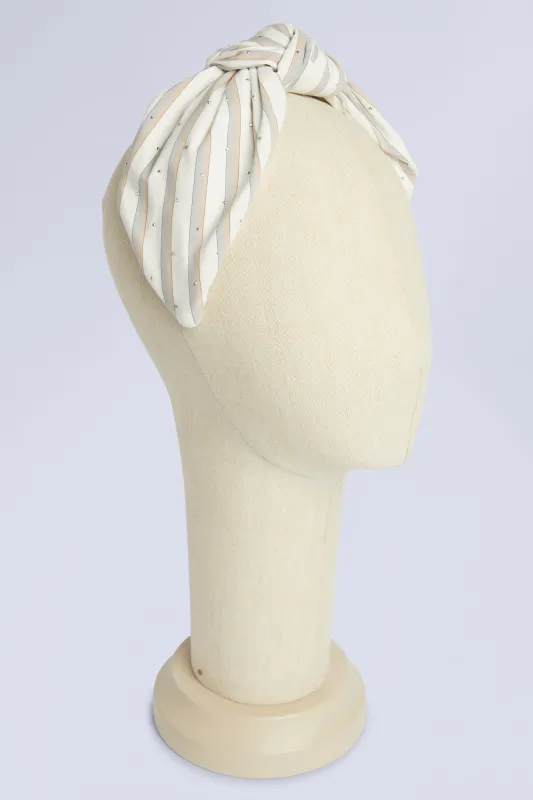 Stripe Headband made by Antonio Marras