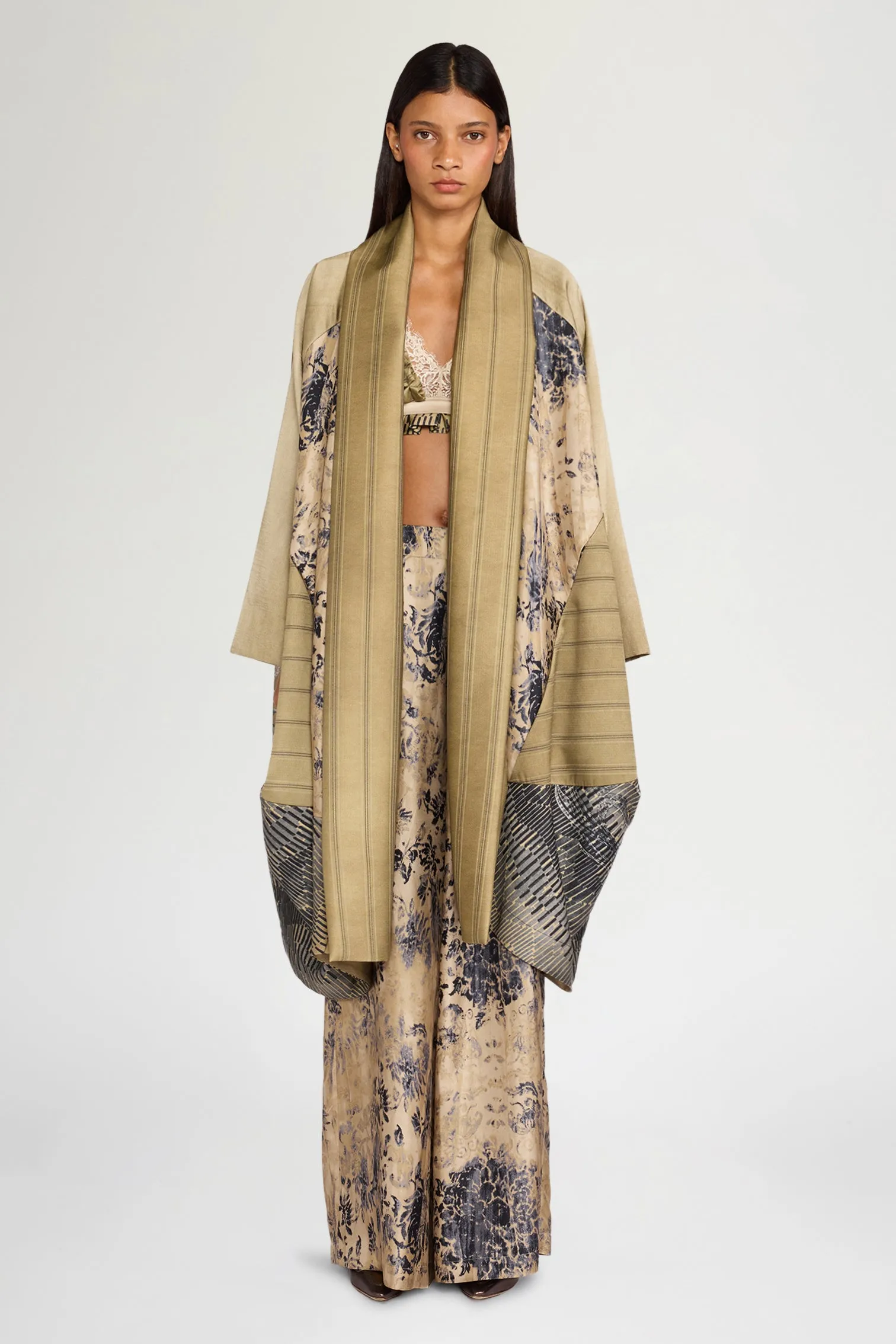 Patchwork Caban With Shawl Collar sold by Antonio Marras product image thumbnail 2