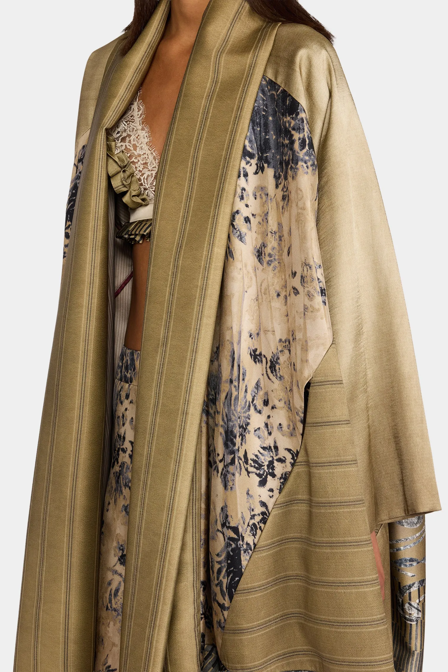 Patchwork Caban With Shawl Collar sold by Antonio Marras product image thumbnail 4