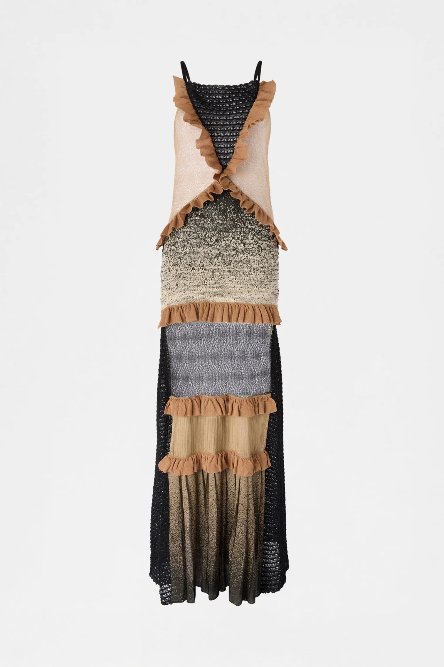 Patchwork Knit Slip Dress sold by Antonio Marras