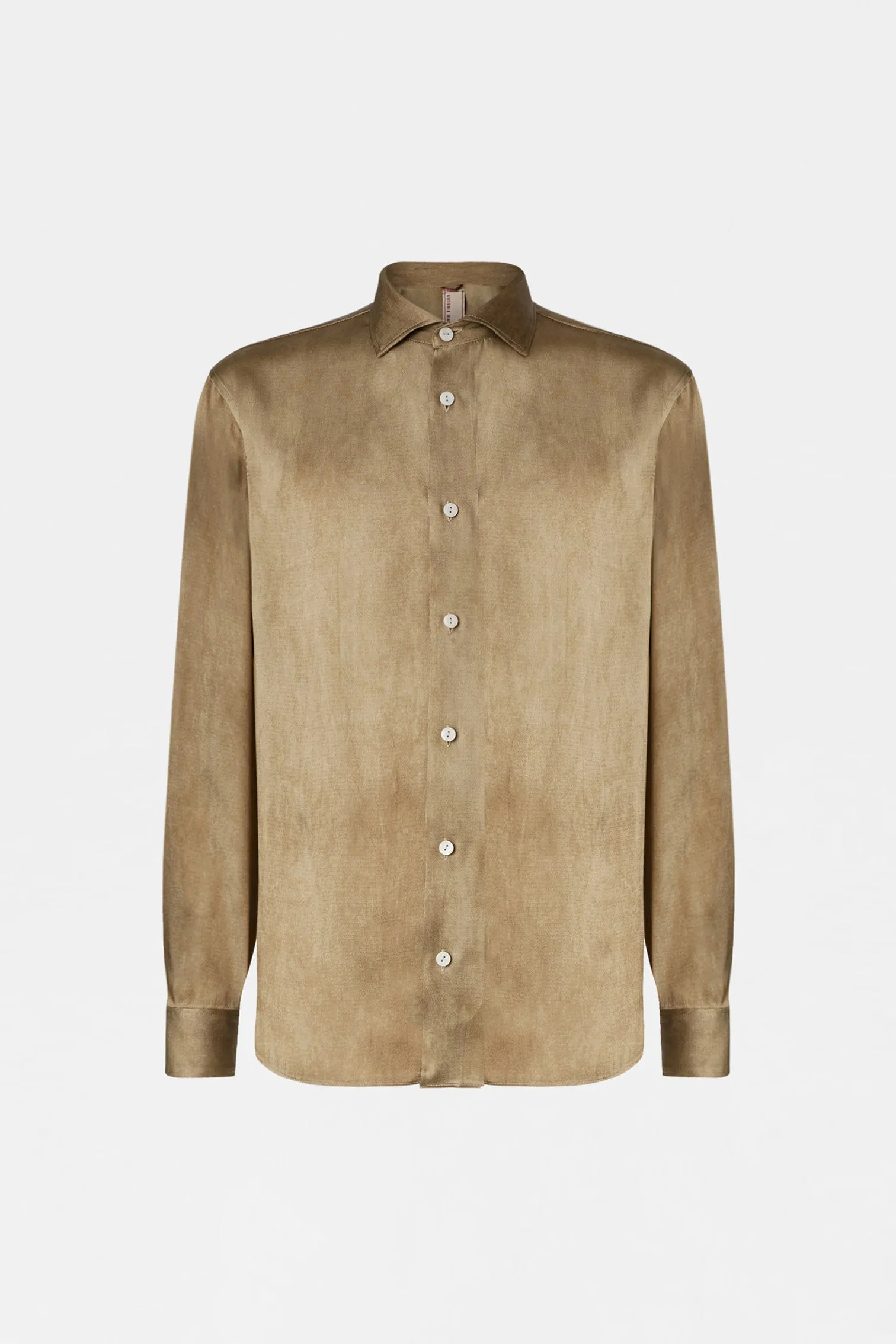 Gold Satin Shirt sold by Antonio Marras