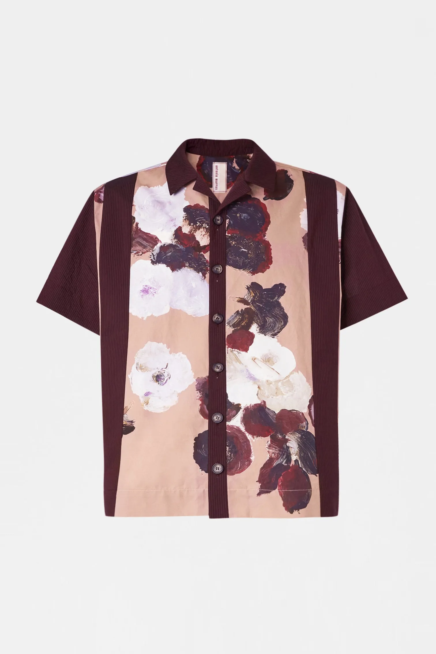 Rose Print Boxy Shirt sold by Antonio Marras
