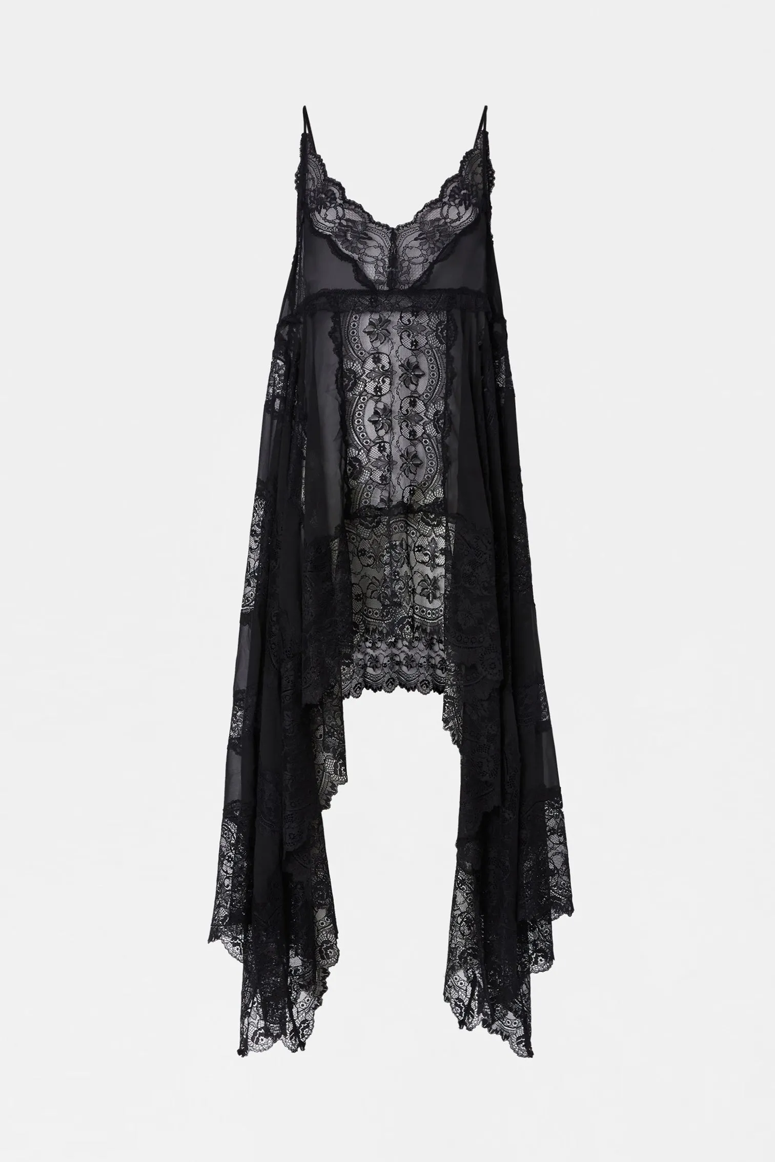 Black Lace Layered Camisole sold by Antonio Marras