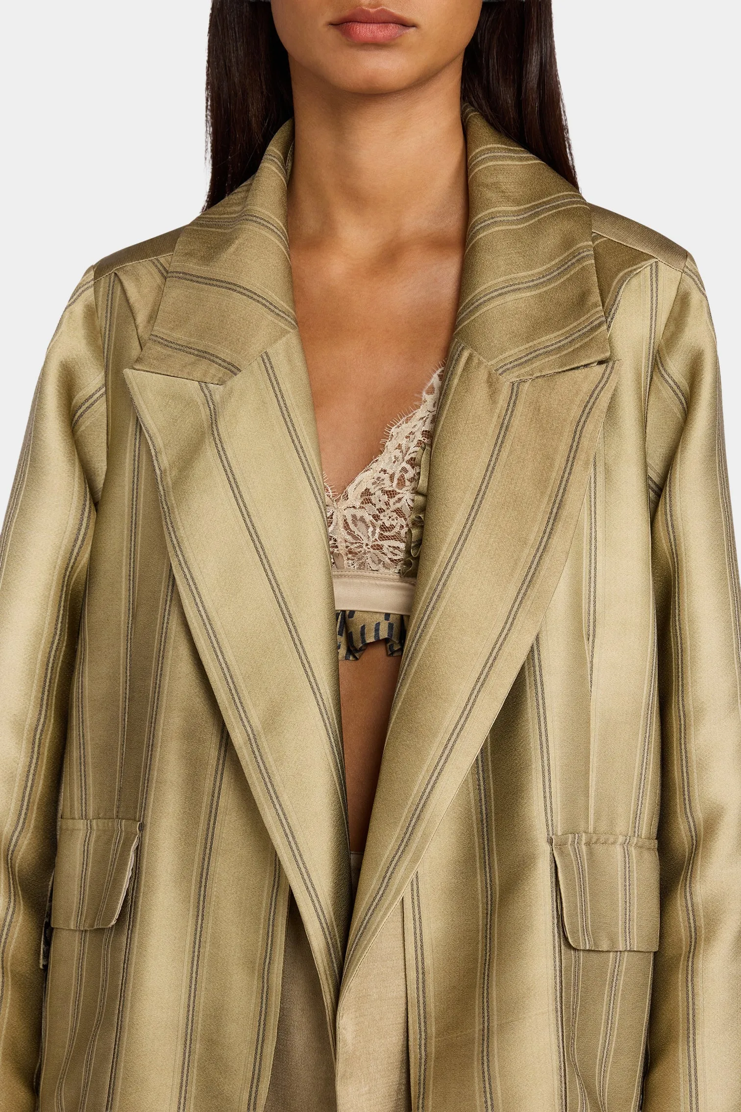 Gold Layered Patchwork Coat sold by Antonio Marras product image thumbnail 4