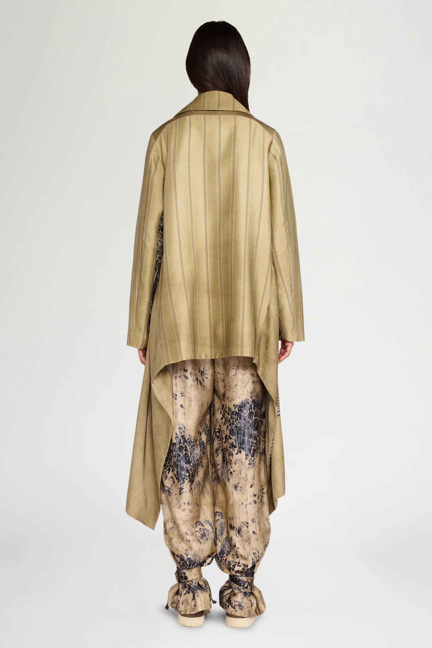 Gold Layered Patchwork Coat sold by Antonio Marras product image thumbnail 3