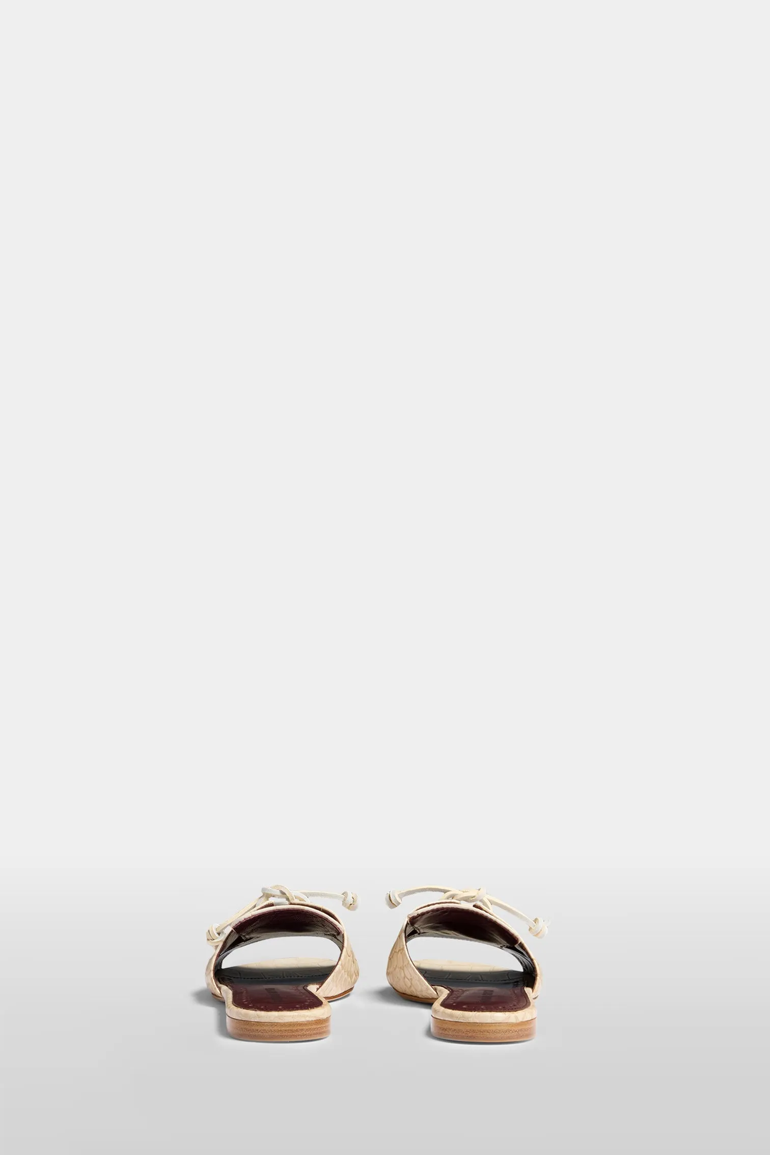 Ivory Boat Slider Sandals sold by Antonio Marras product image thumbnail 3