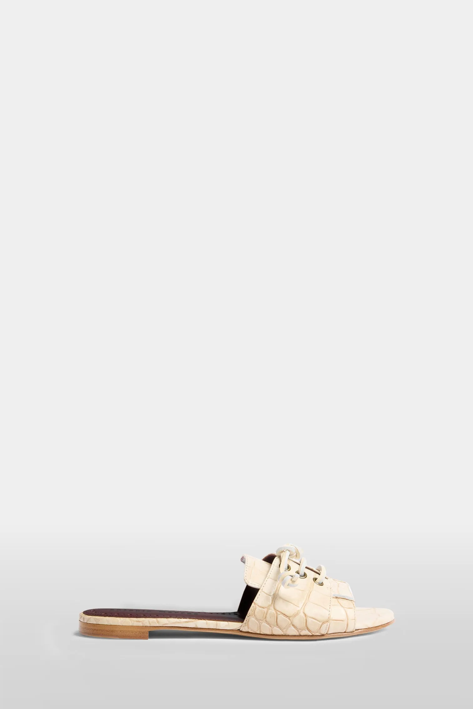 Ivory Boat Slider Sandals sold by Antonio Marras product image thumbnail 2