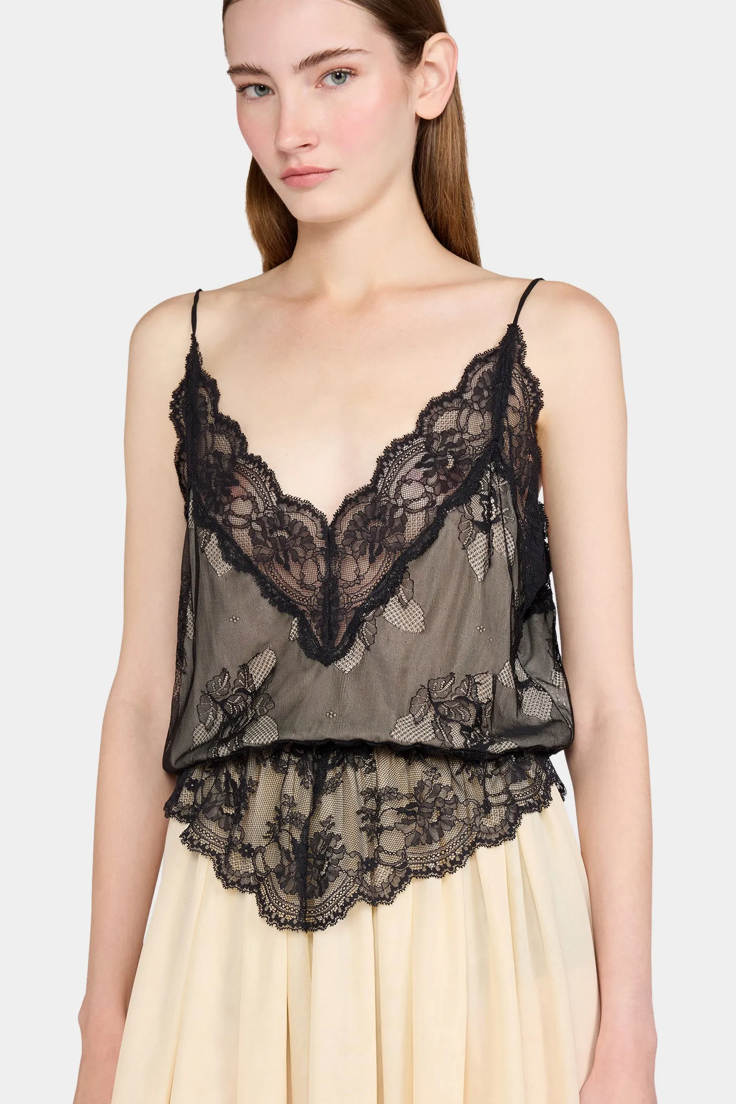 Long Slip Dress with Lace Details sold by Antonio Marras product image thumbnail 4
