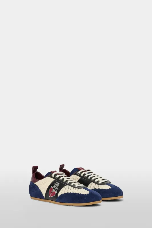 Blue LolLove Sneakers made by Antonio Marras