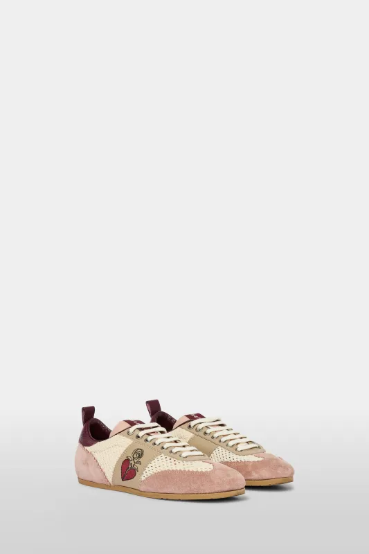 Pink LolLove Sneakers made by Antonio Marras