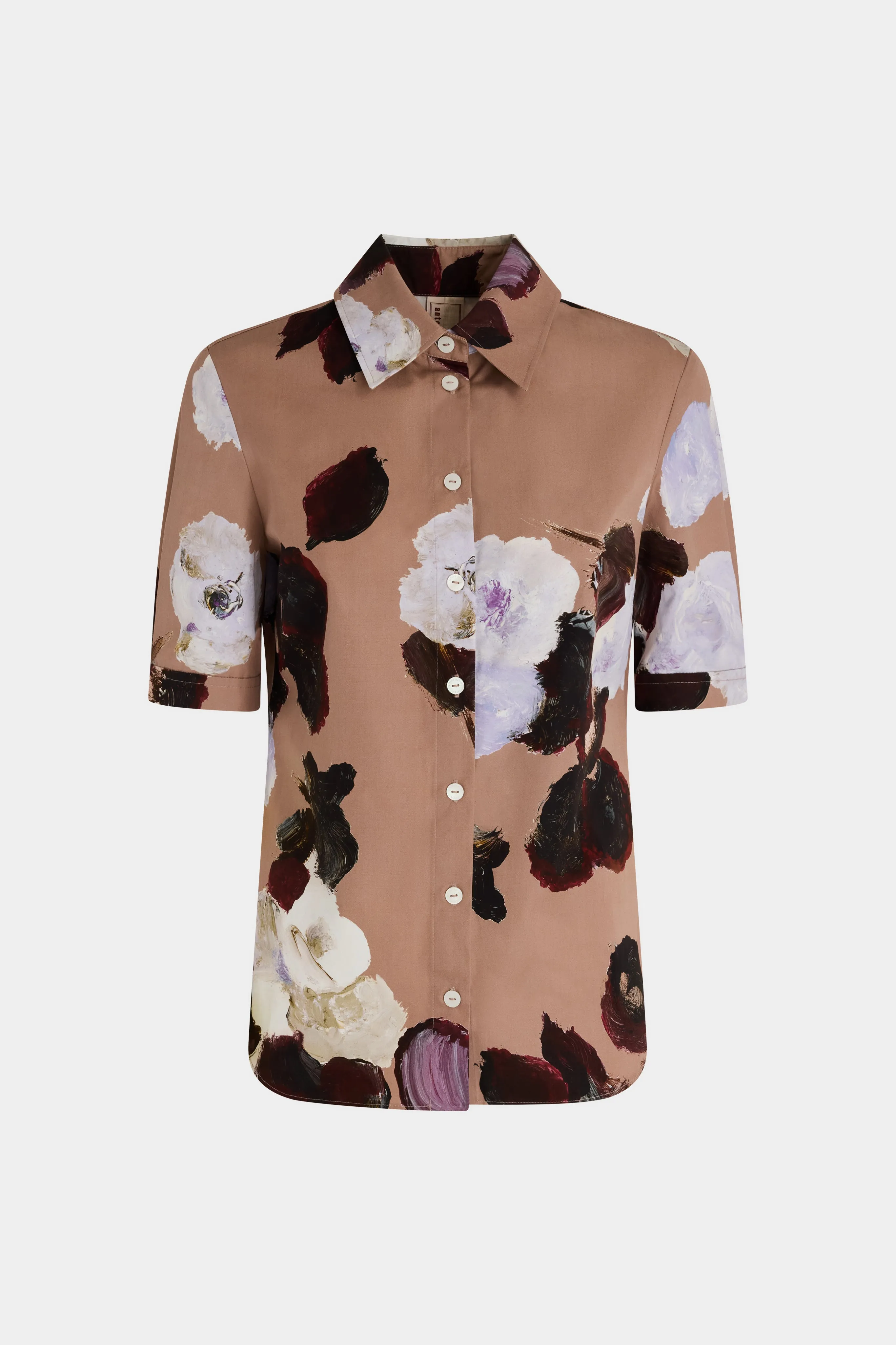 Dusty Rose Floral Shirt sold by Antonio Marras