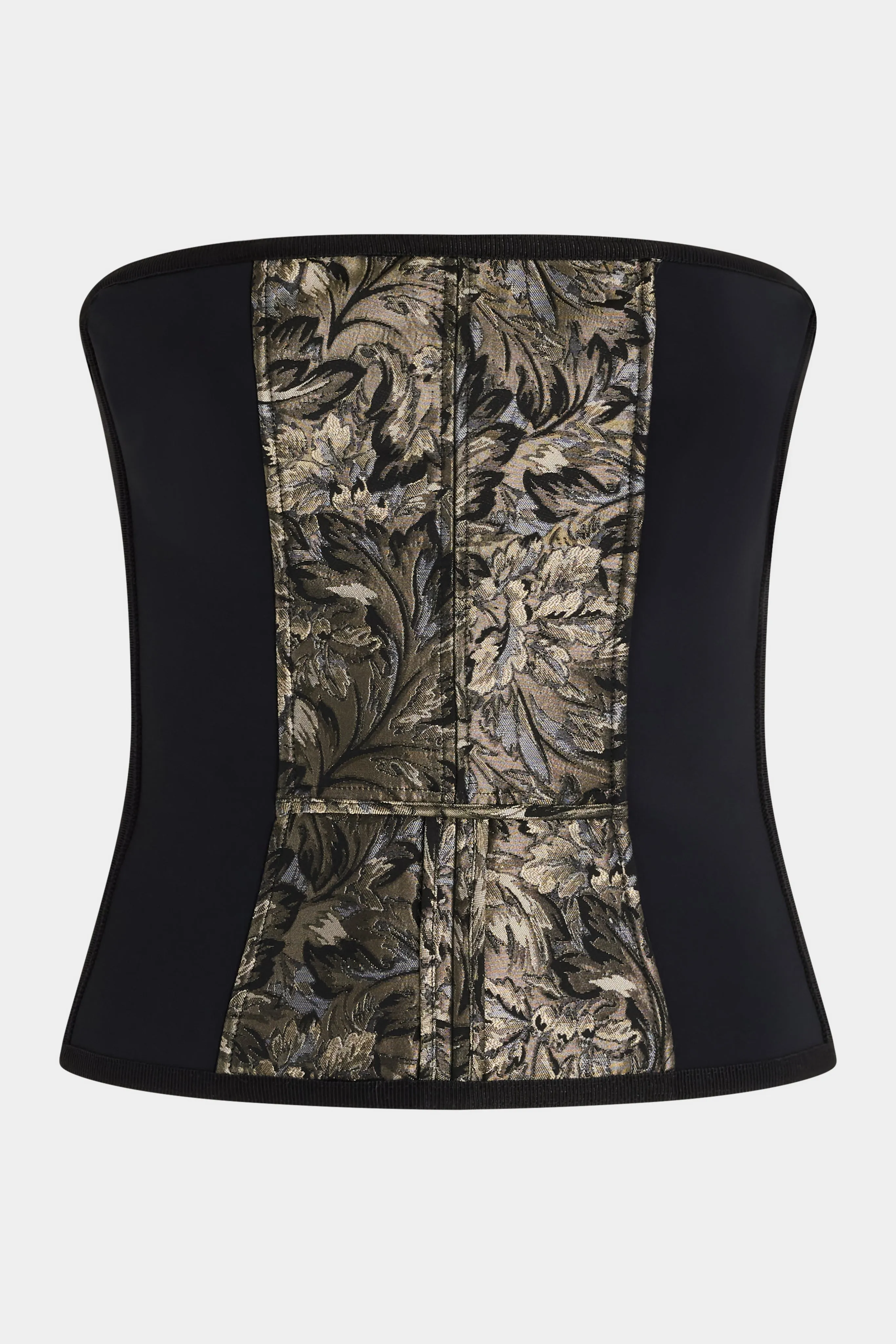 Black Gold Brocade Bustier sold by Antonio Marras