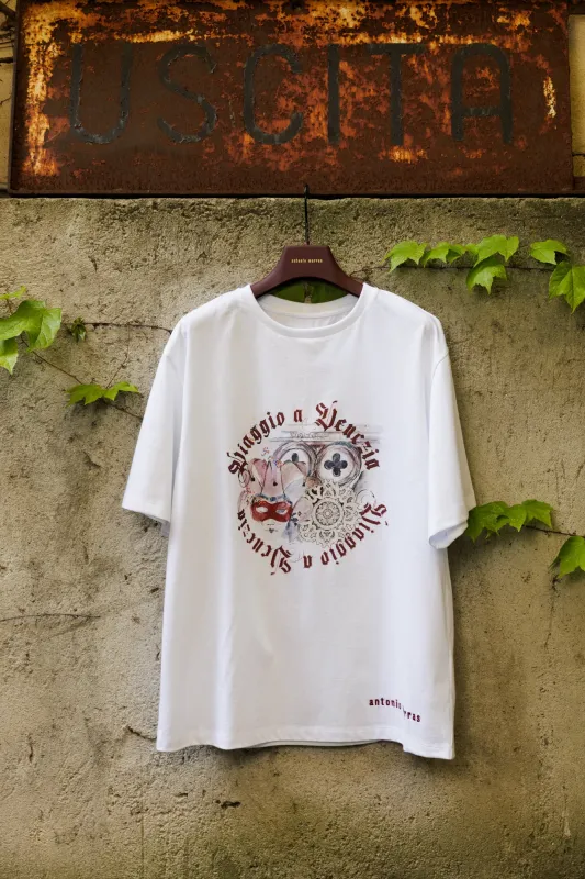 Bari Print T-Shirt made by Antonio Marras