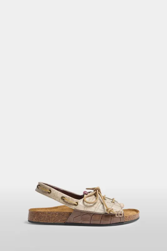 Slingback Boat Sandal made by Antonio Marras