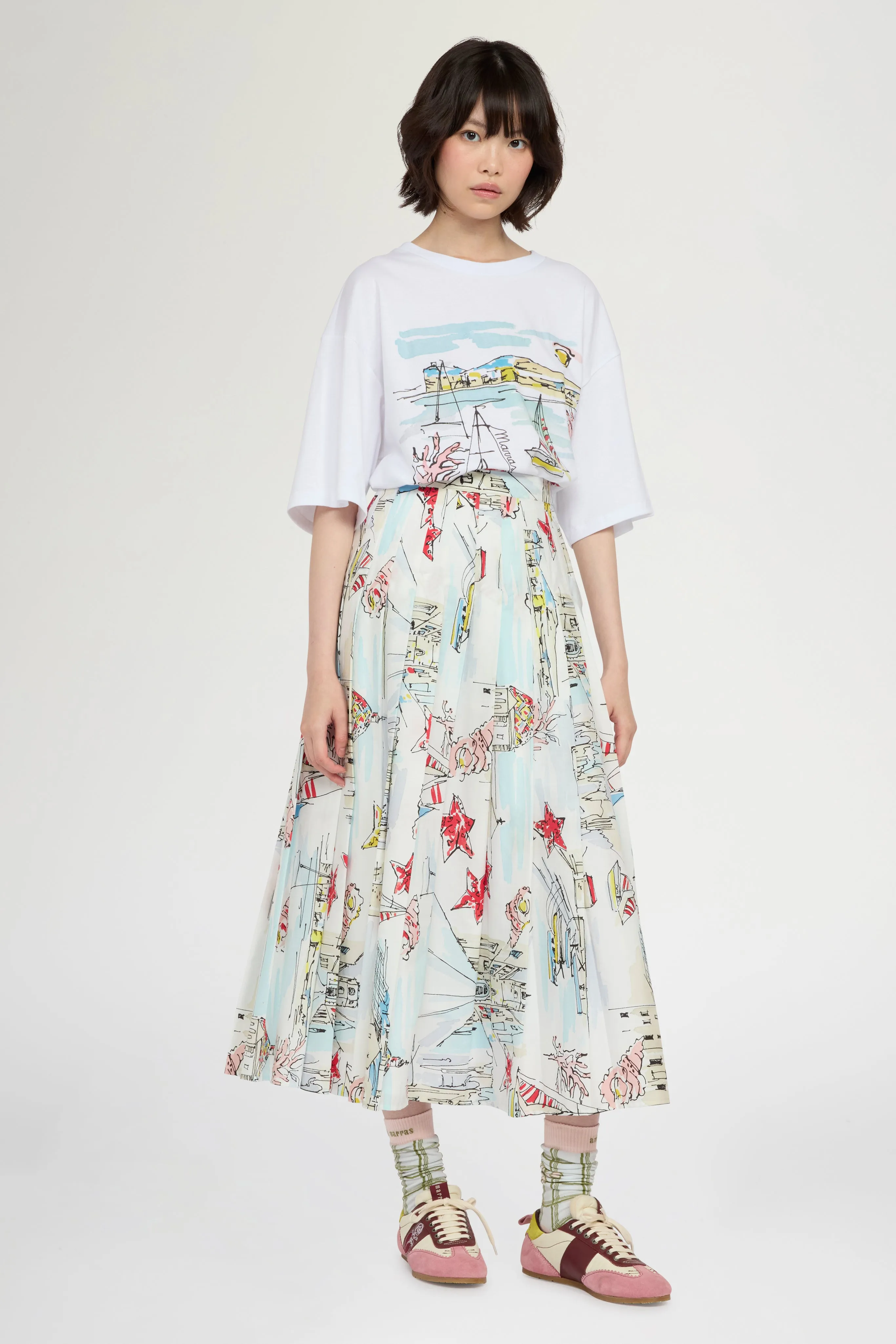 Alghero Print T-Shirt sold by Antonio Marras product image thumbnail 2