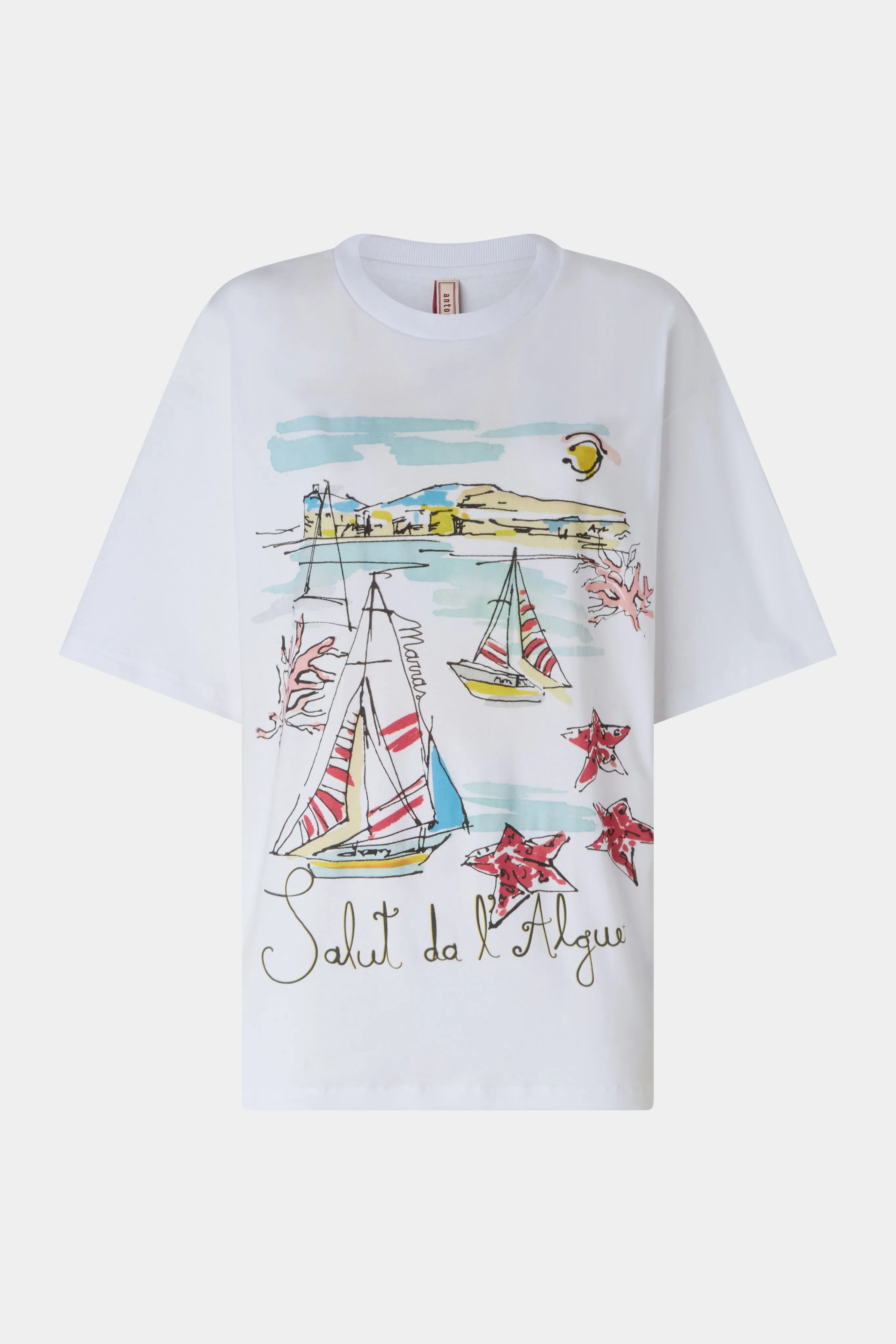 Alghero Print T-Shirt sold by Antonio Marras