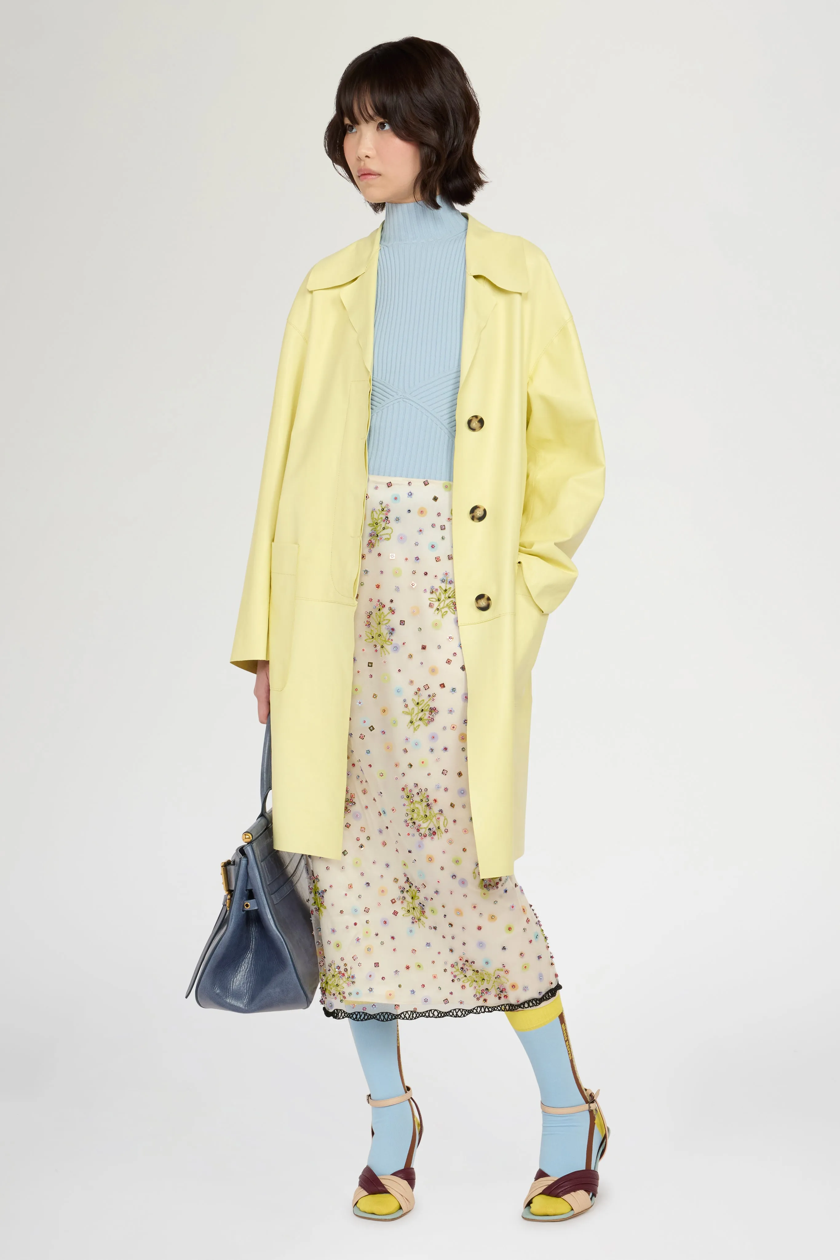 Floral Embroidered Pencil Skirt sold by Antonio Marras product image thumbnail 2