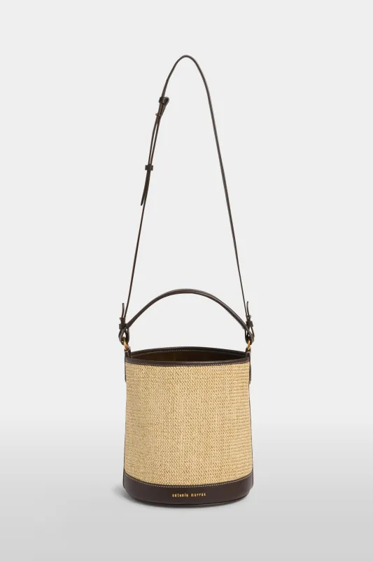 Raffia Bucket Bag made by Antonio Marras