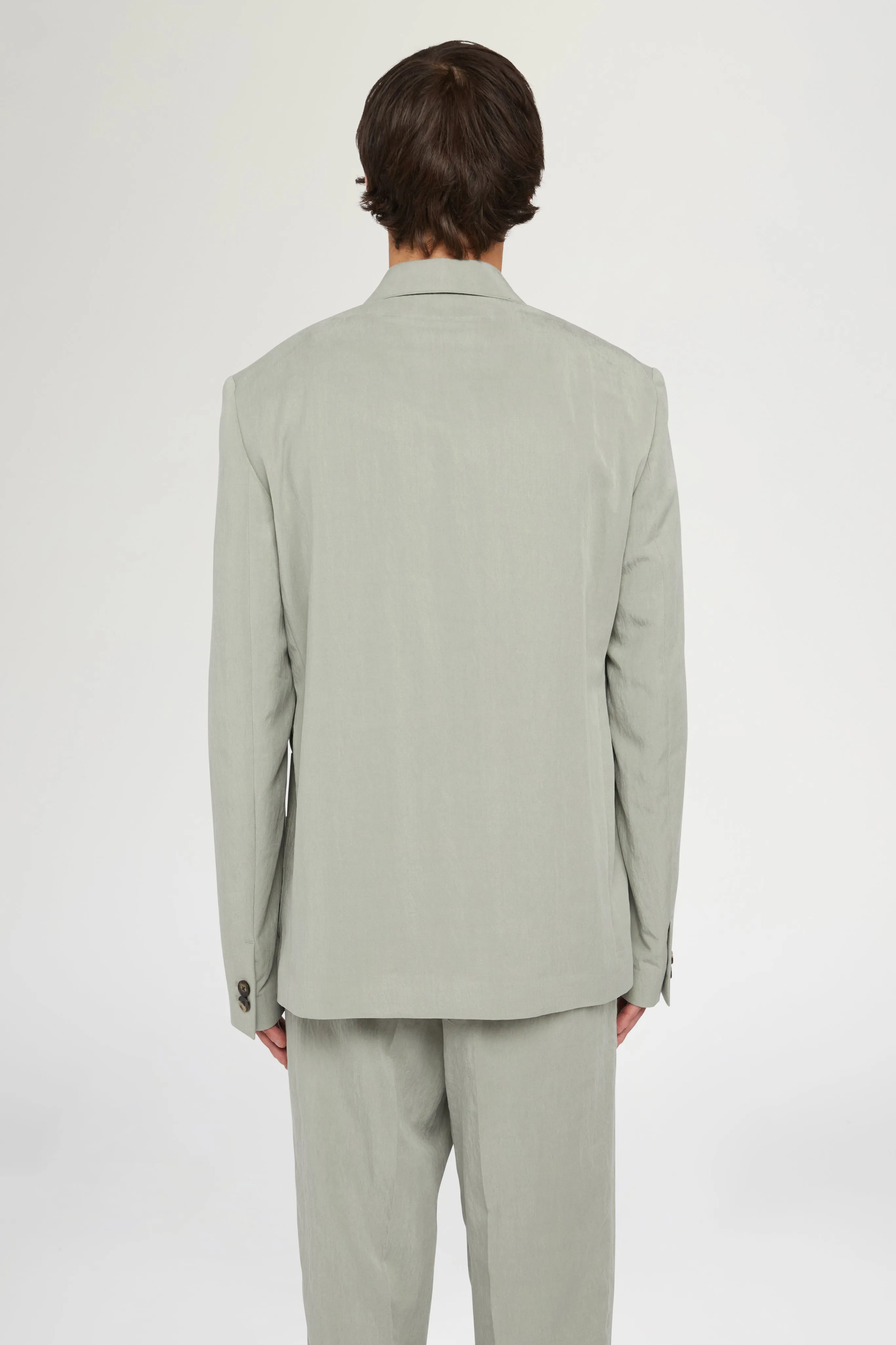 Sage Green Double-Breasted Jacket sold by Antonio Marras product image thumbnail 4