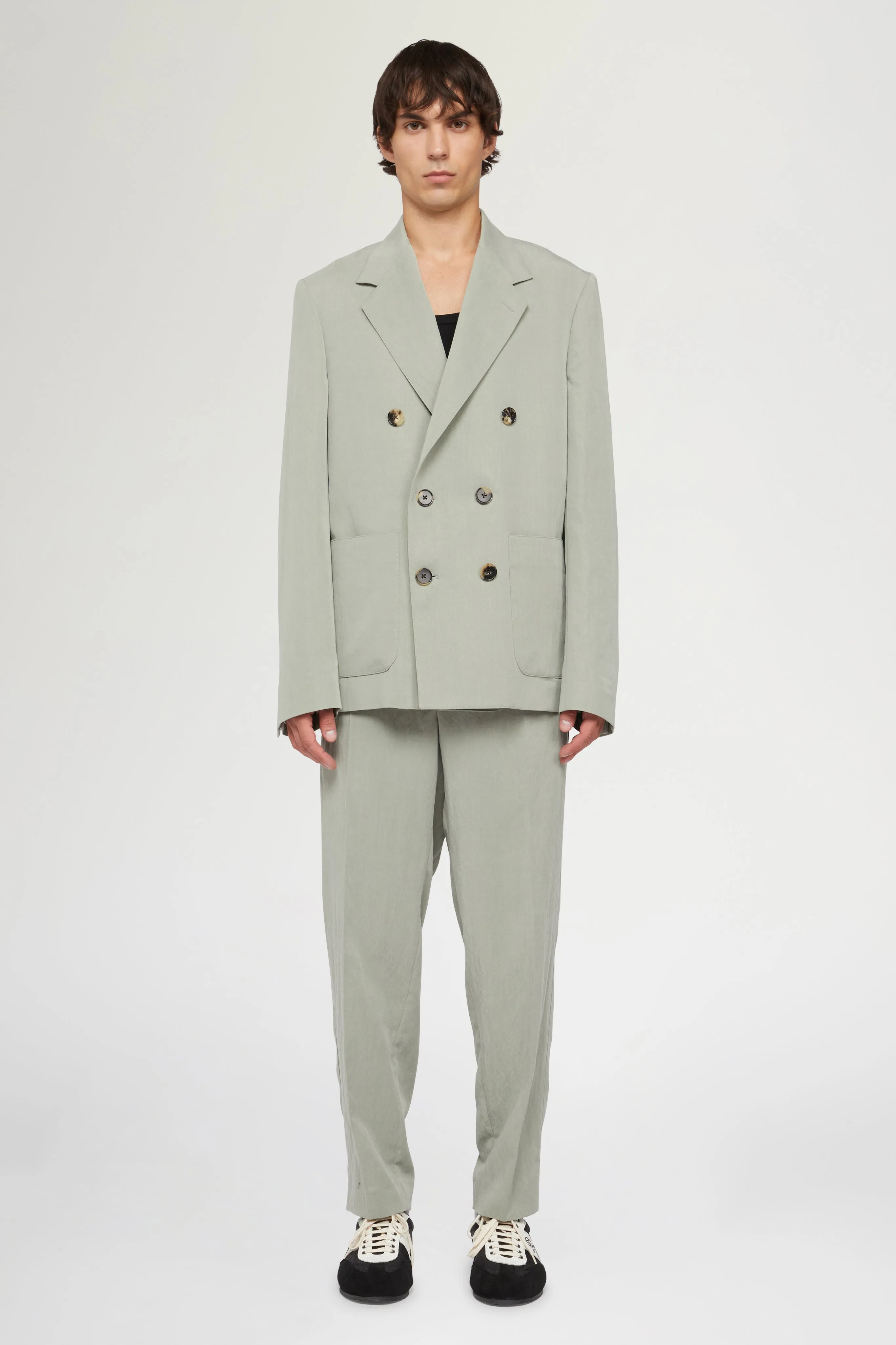 Sage Green Double-Breasted Jacket sold by Antonio Marras product image thumbnail 2