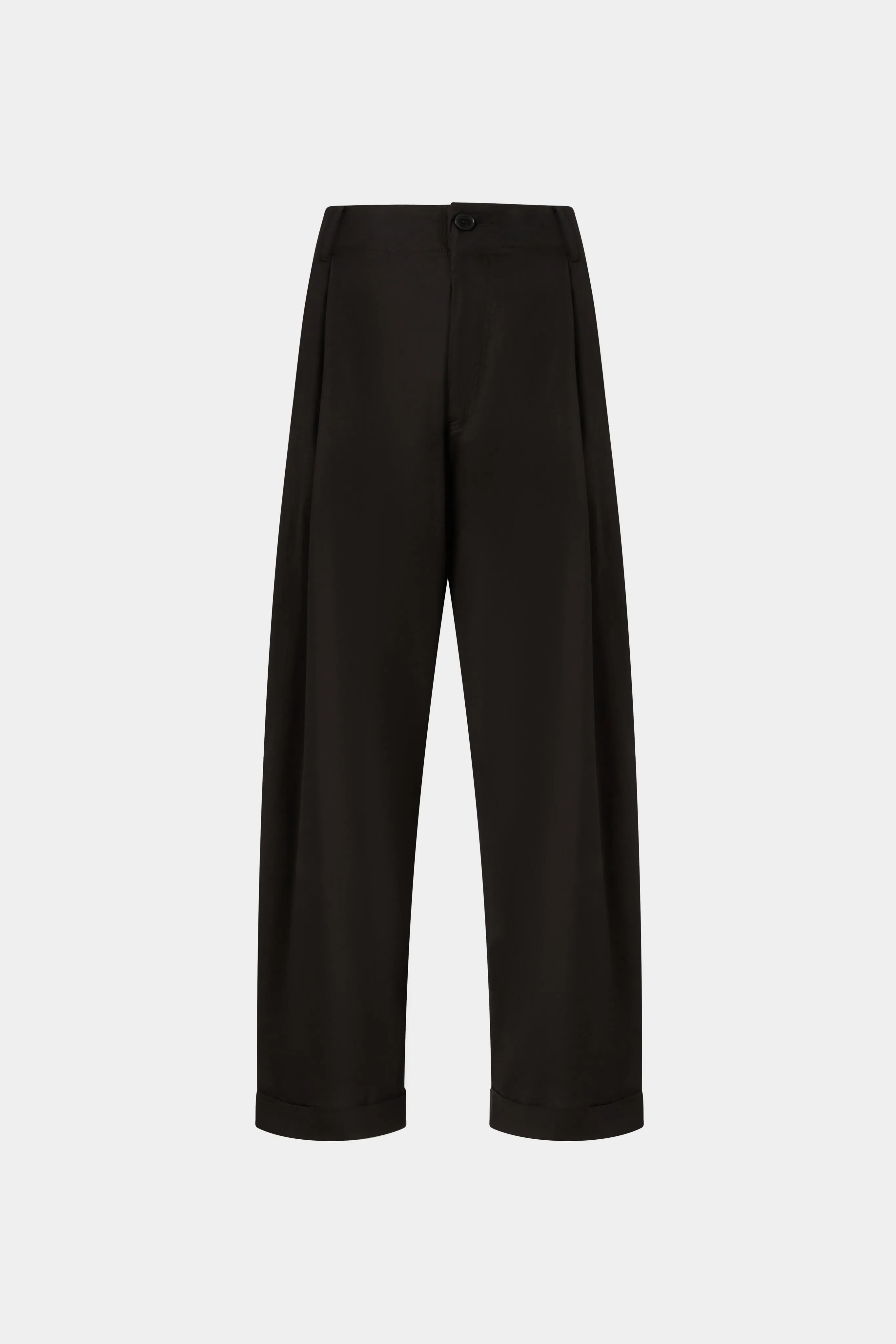 Black Wide-Leg Trousers sold by Antonio Marras