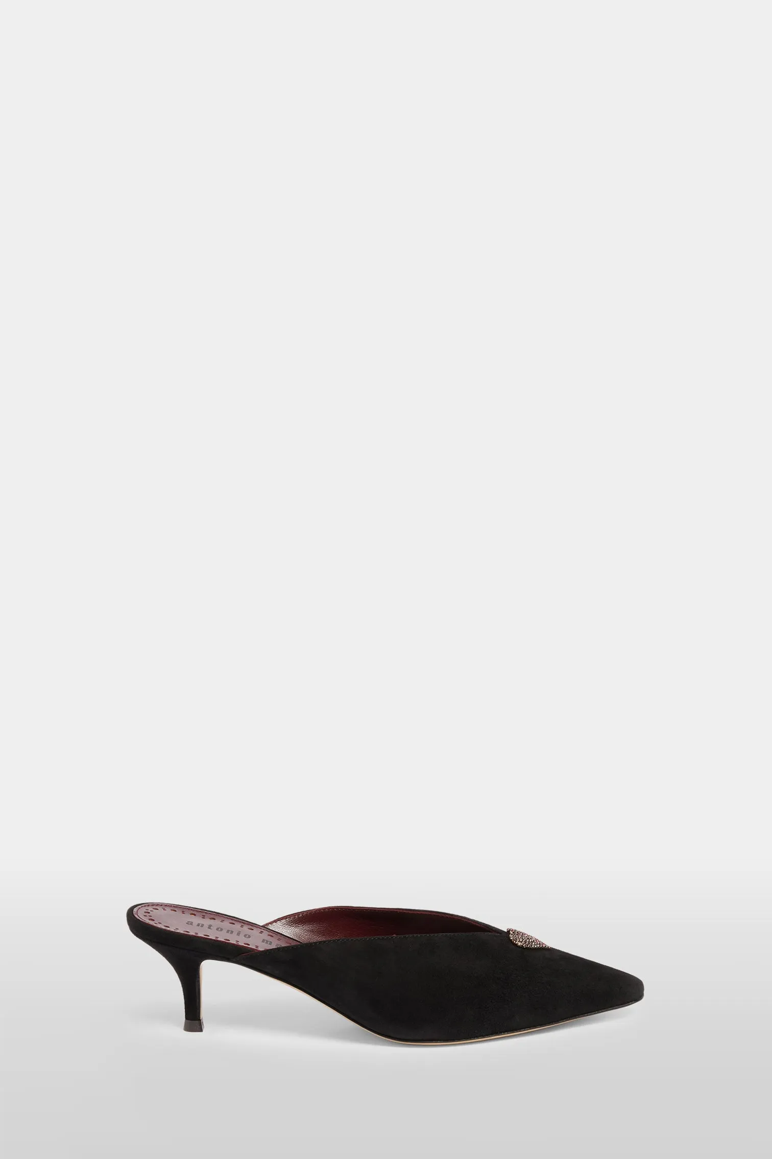 Heeled Suede Heart Mules sold by Antonio Marras product image thumbnail 5