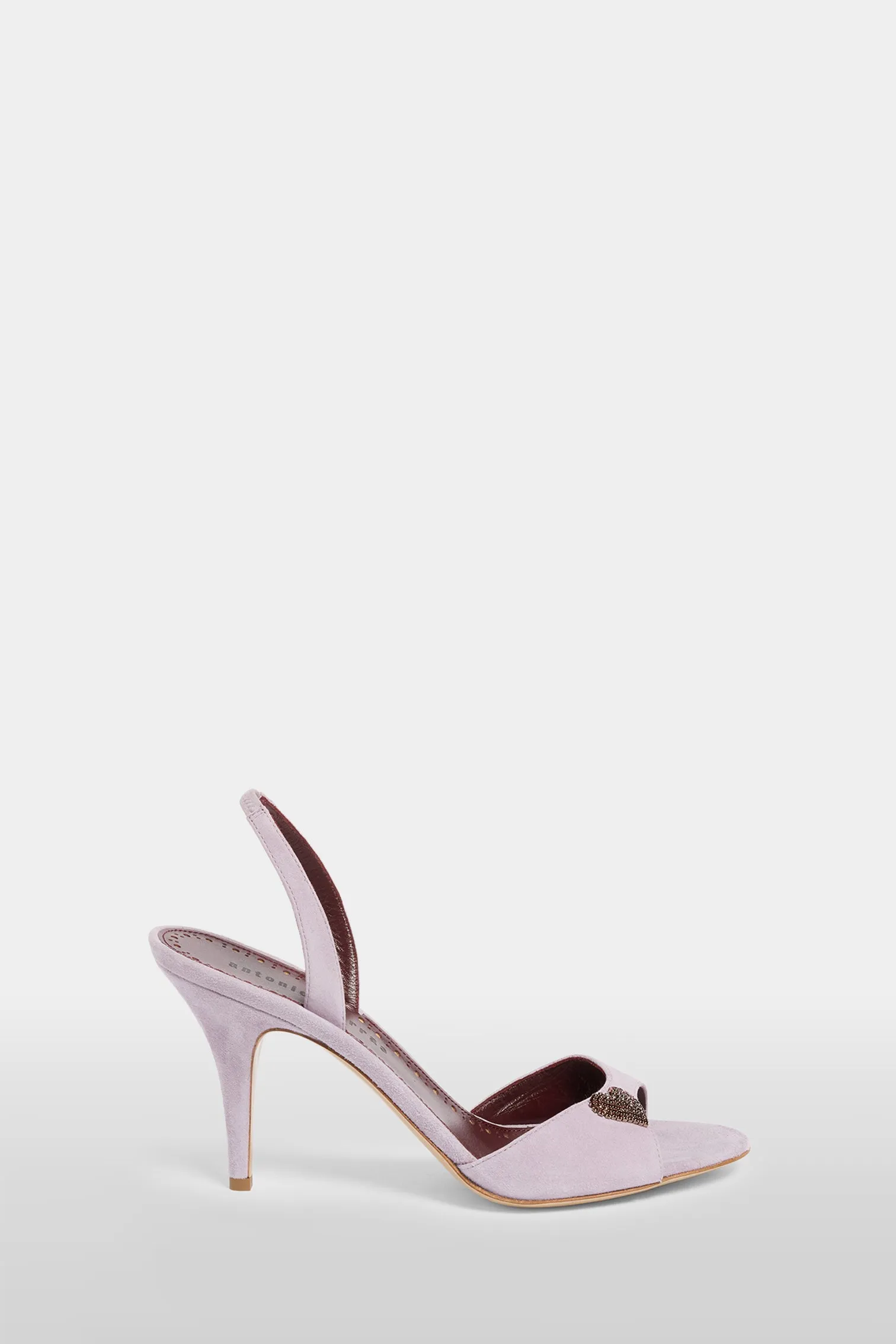 Heeled Sandals with Heart-Shaped Jewel sold by Antonio Marras