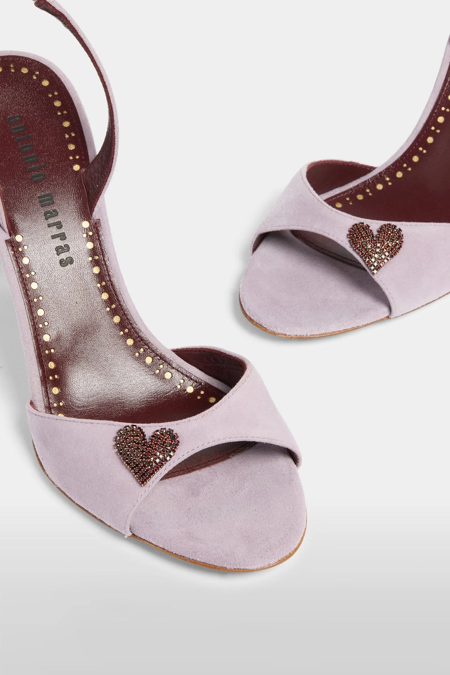 Heeled Sandals with Heart-Shaped Jewel sold by Antonio Marras product image thumbnail 4