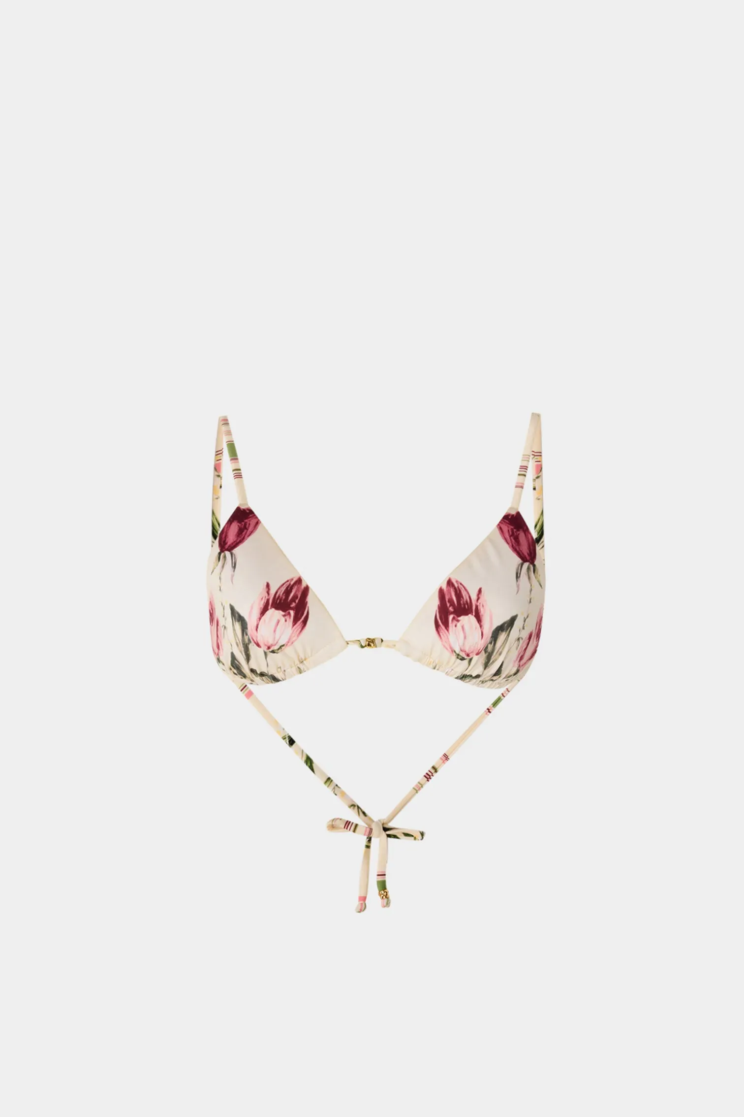 Rose and Tulip Triangle Bikini sold by Antonio Marras