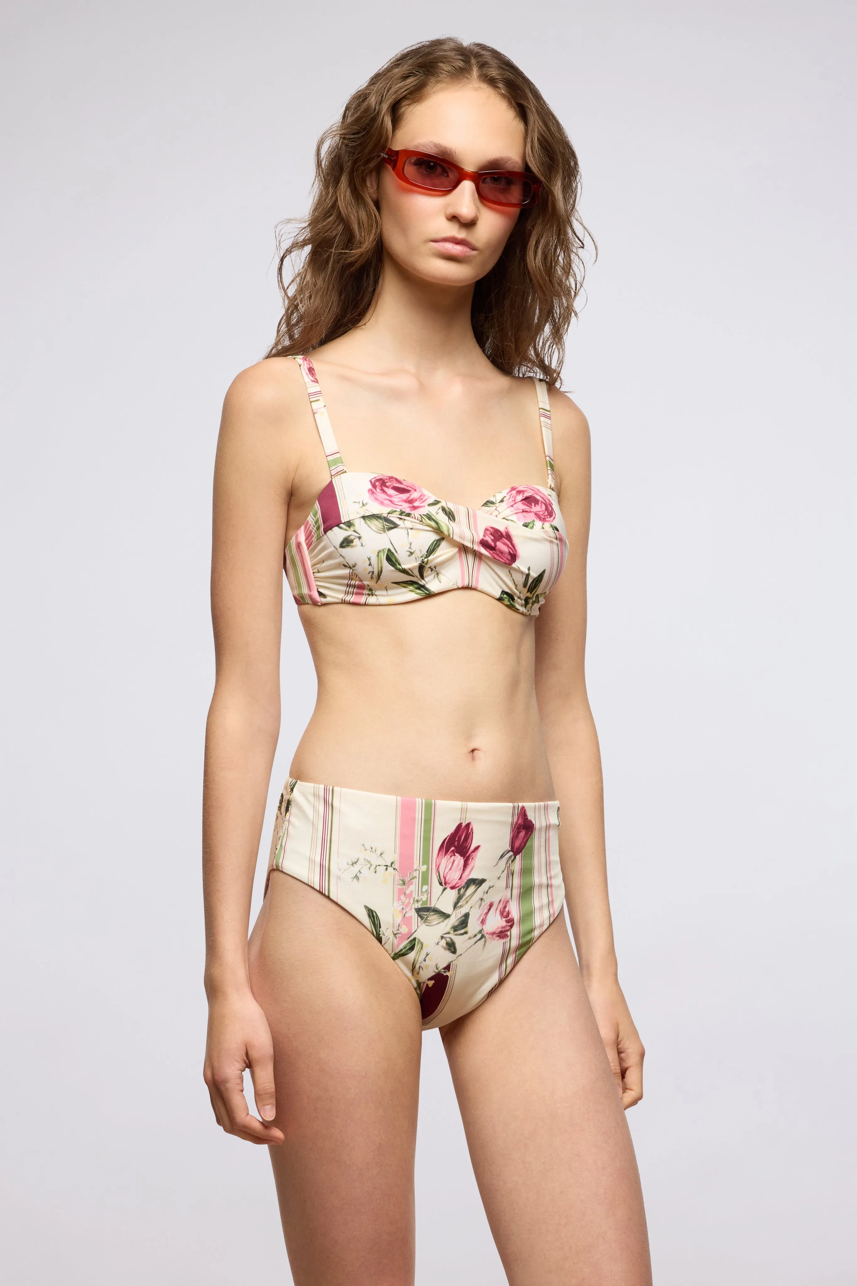 Rose & Tulip Bandeau Top sold by Antonio Marras product image thumbnail 4