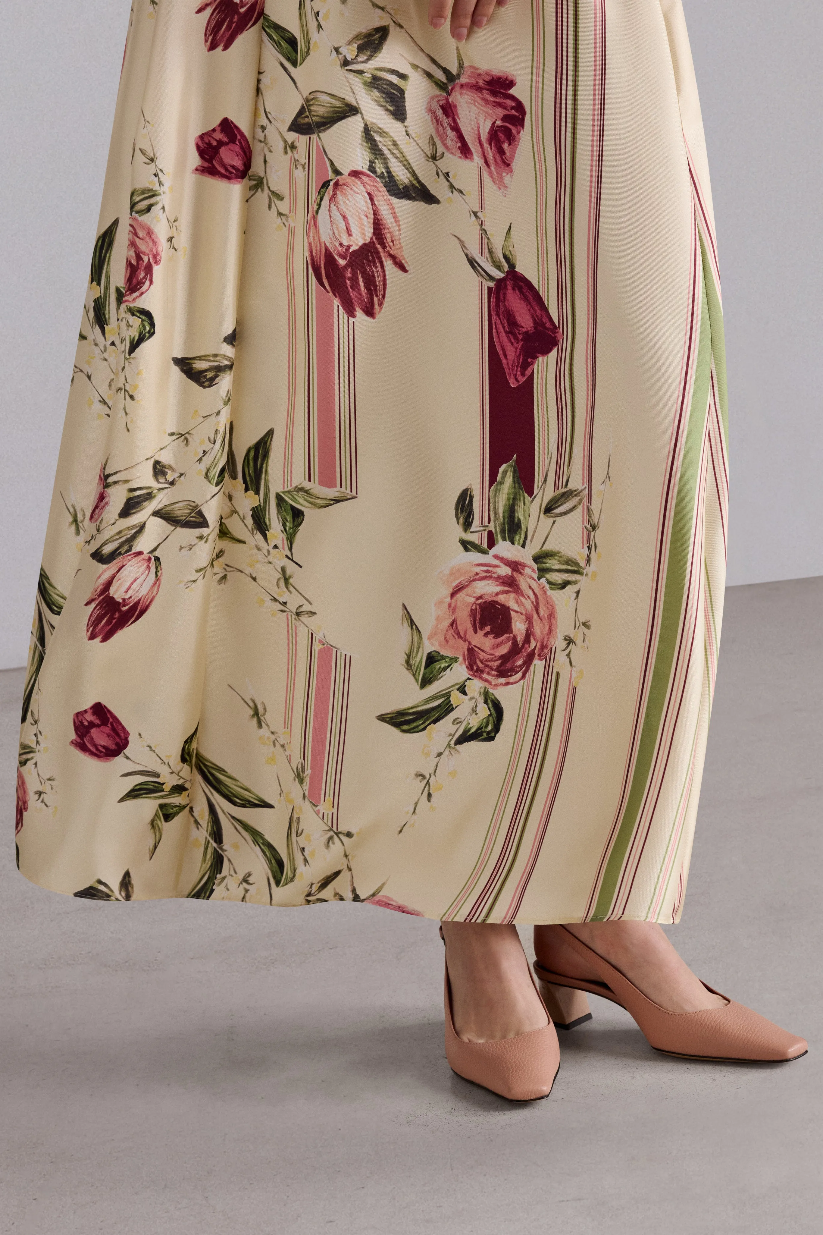 Rose and Tulip Silk Dress sold by Antonio Marras product image thumbnail 5