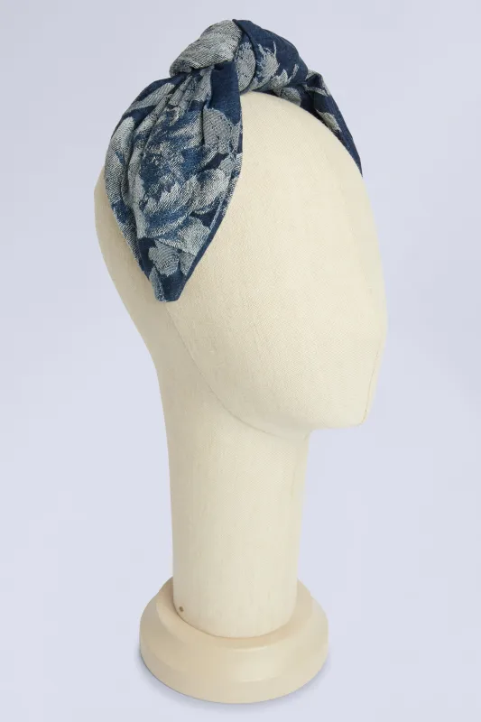 Denim Headband made by Antonio Marras