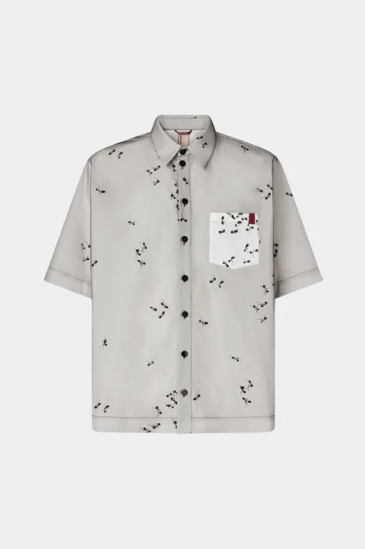 Shirt with Ant print made by Antonio Marras