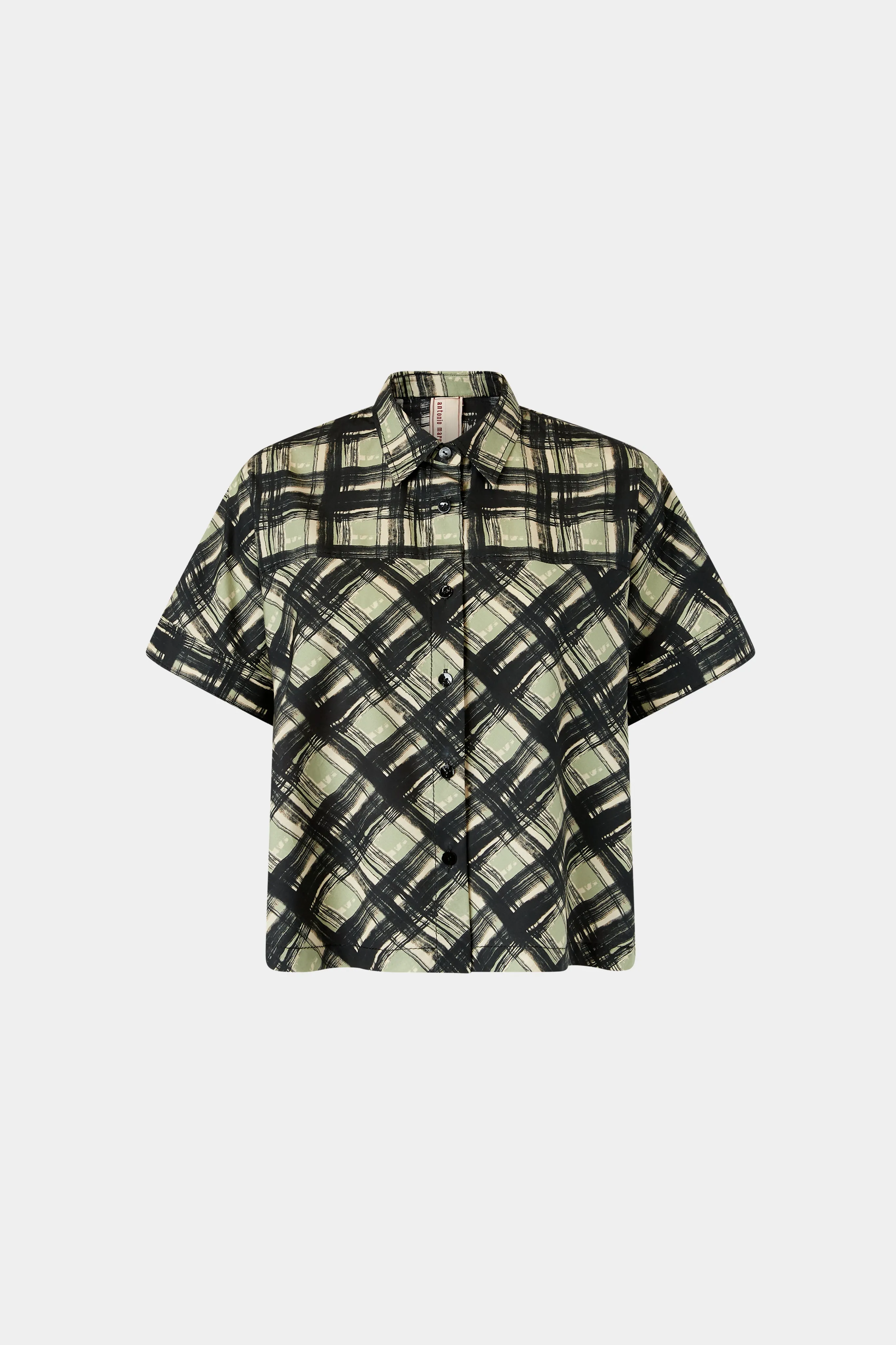 Short-Sleeved Check Shirt sold by Antonio Marras